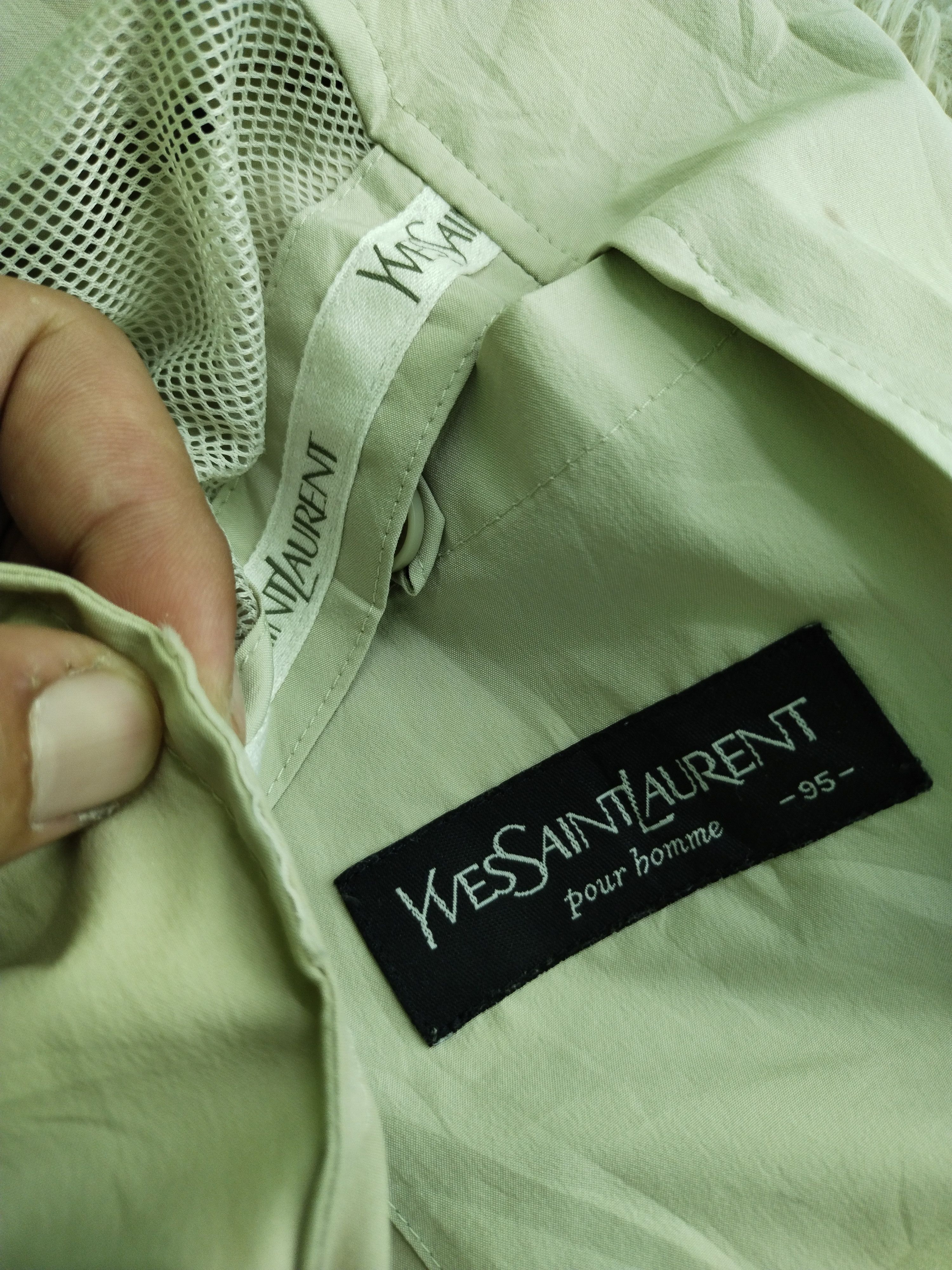 Saint Laurent Paris VINTAGE YSL SMALL LOGO LIGHT JACKET Size US M / EU 48-50 / 2 - 14 Thumbnail