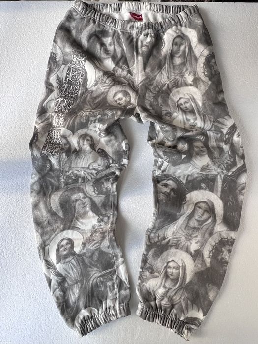 Supreme Jesus and Mary sweatpants M | Grailed