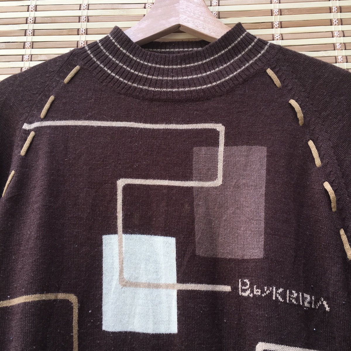 Krizia Uomo KRIZIA Brown Knitwear Size US S / EU 44-46 / 1 - 5 Thumbnail