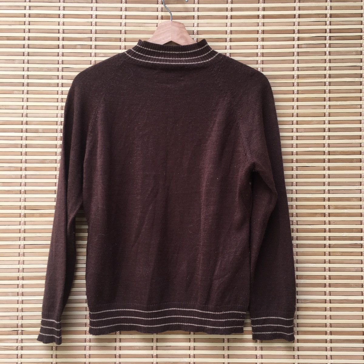 Krizia Uomo KRIZIA Brown Knitwear Size US S / EU 44-46 / 1 - 3 Thumbnail