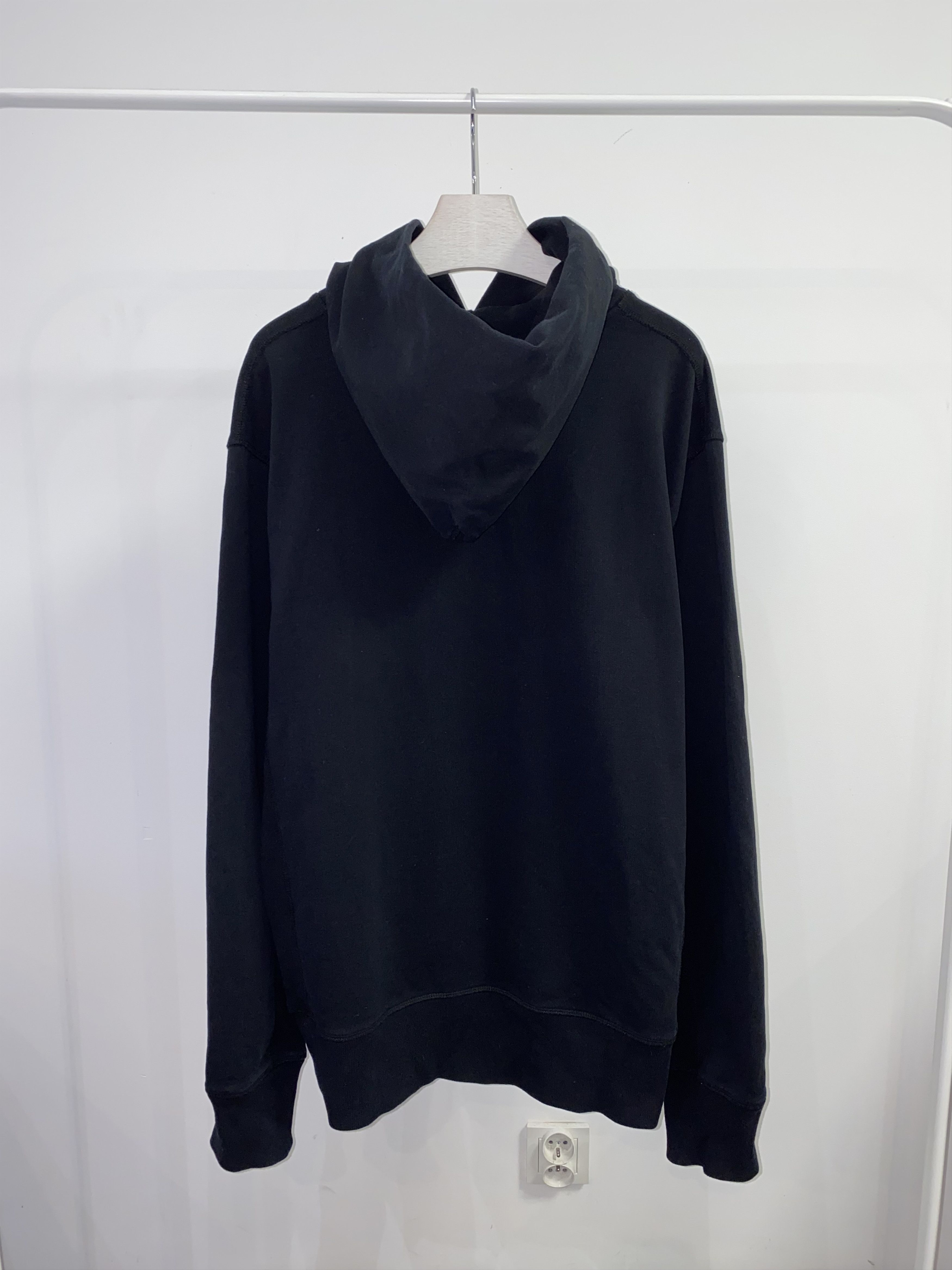 Helmut Lang Helmut Lang Embroidery Logo Black Hoodie Size US L / EU 52-54 / 3 - 4 Thumbnail