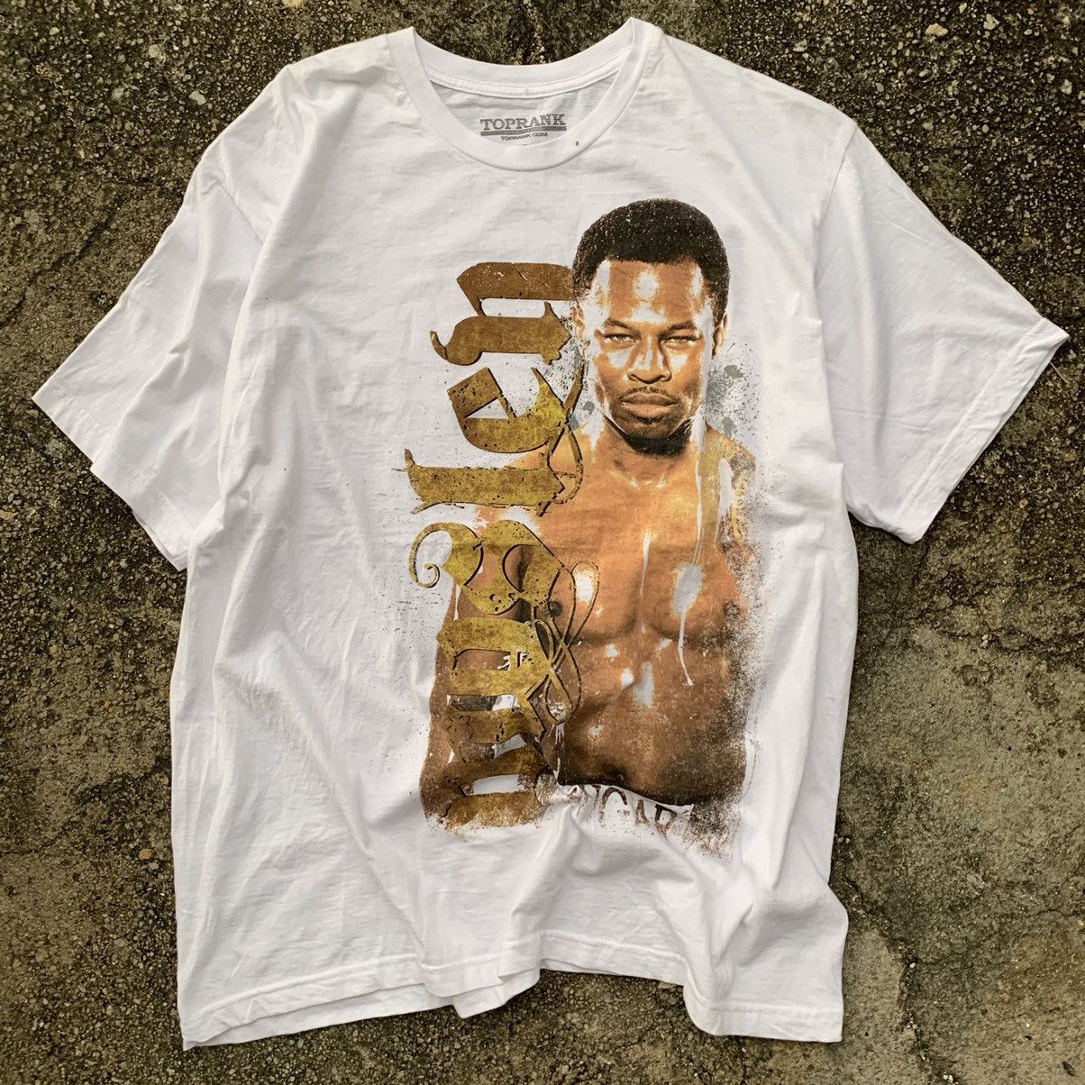 Other Sugar Shane Mosley toprank white tshirt tee Size US XL / EU 56 / 4 - 1 Thumbnail
