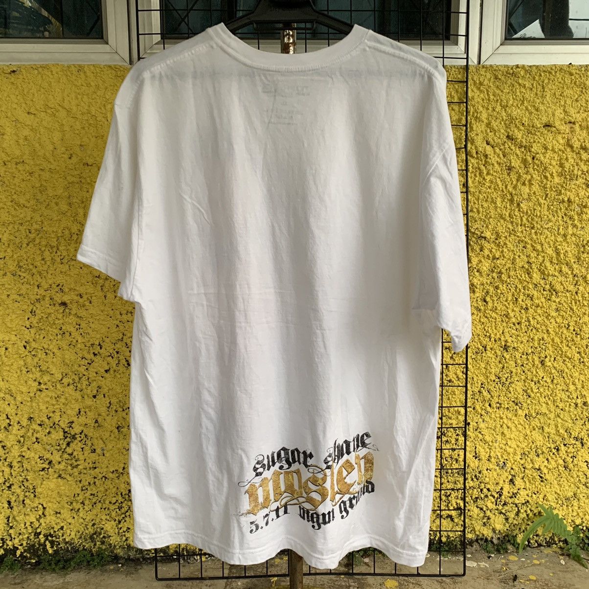 Other Sugar Shane Mosley toprank white tshirt tee Size US XL / EU 56 / 4 - 5 Thumbnail