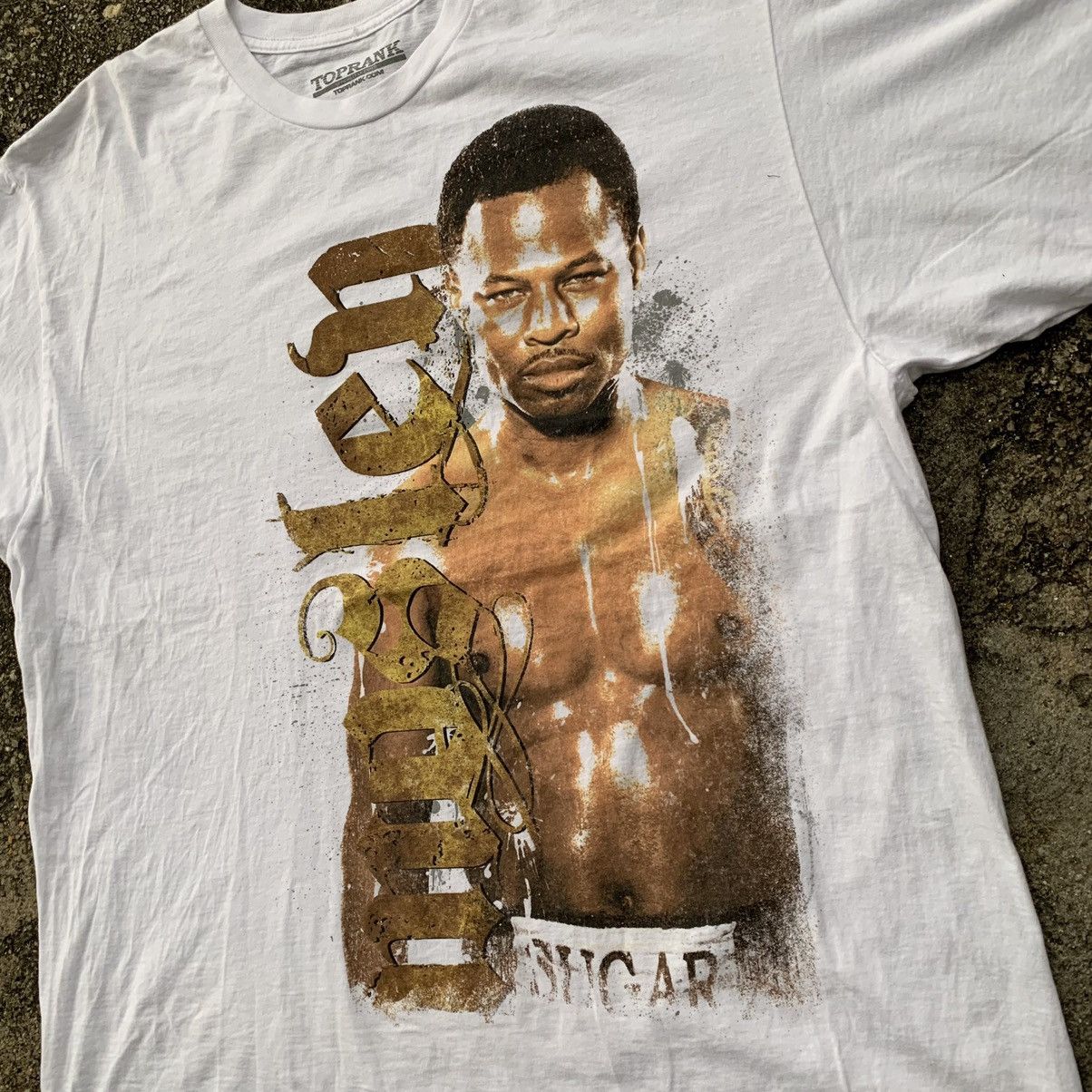 Other Sugar Shane Mosley toprank white tshirt tee Size US XL / EU 56 / 4 - 13 Thumbnail