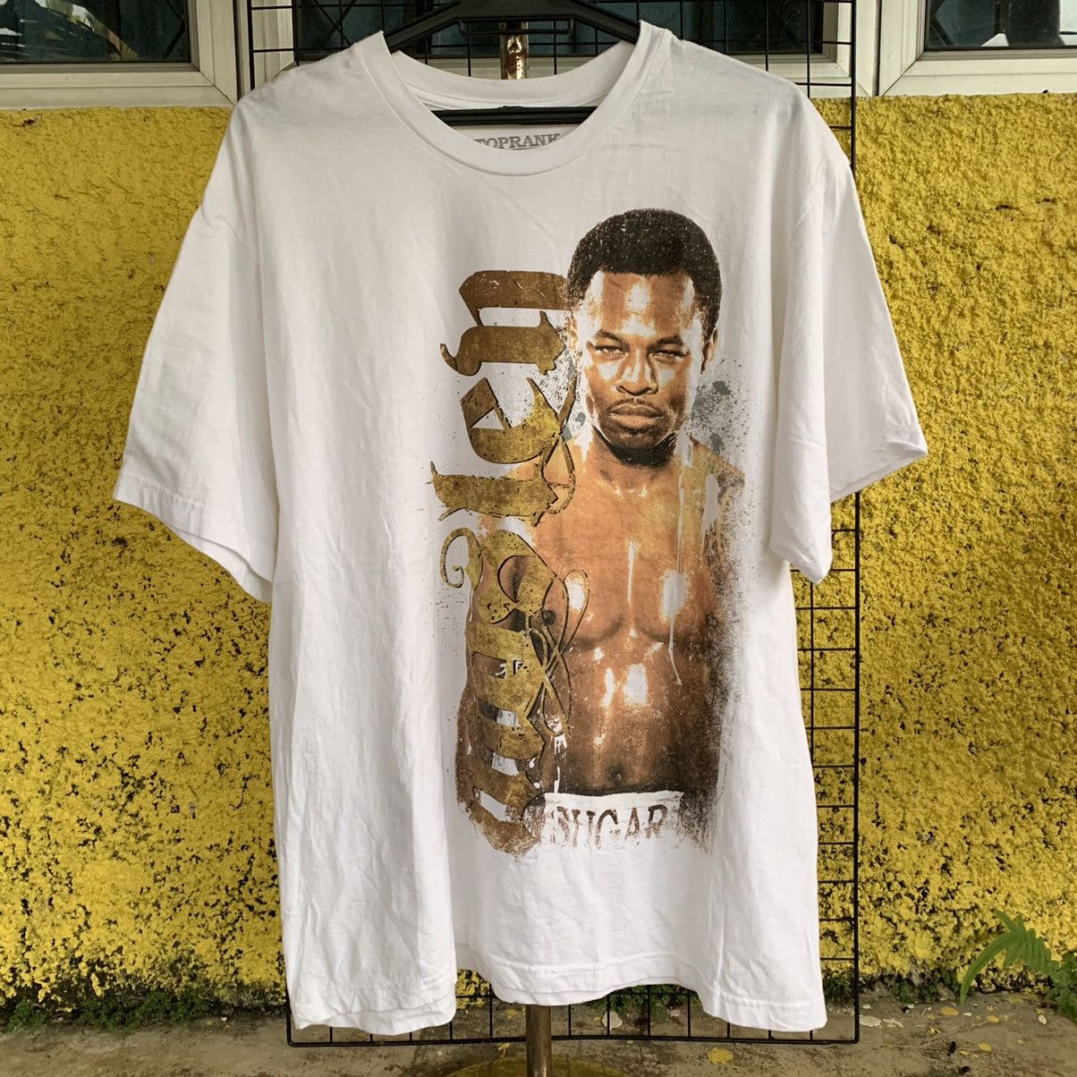 Other Sugar Shane Mosley toprank white tshirt tee Size US XL / EU 56 / 4 - 4 Thumbnail