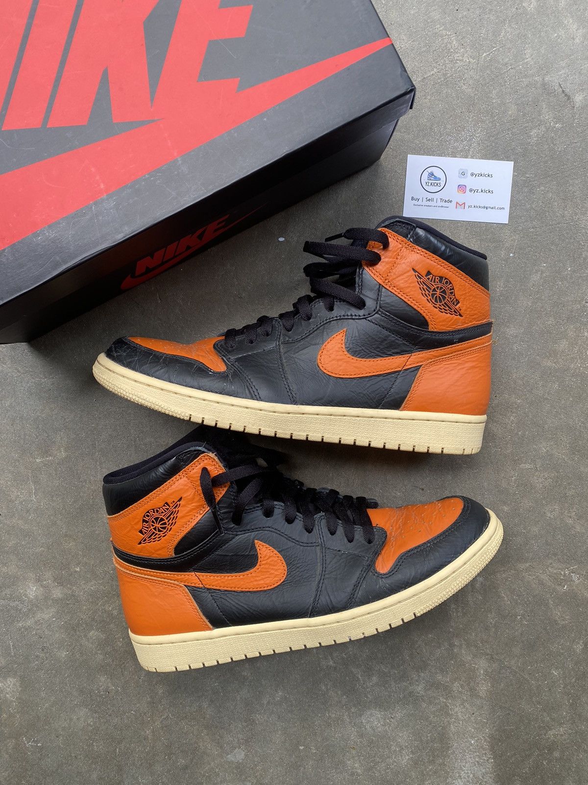 shattered backboard jordan 1 size 13
