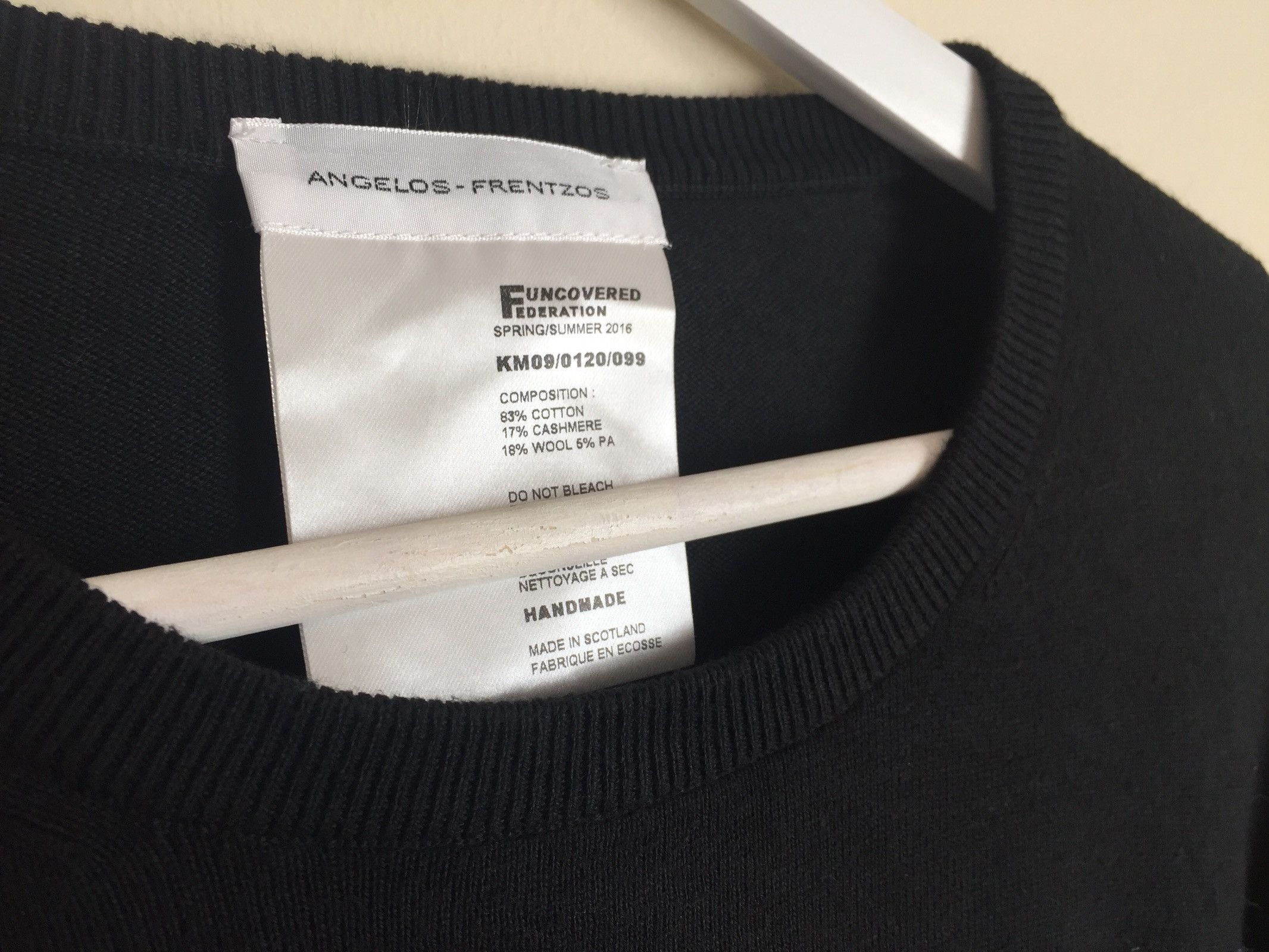 Angelos Frentzos Angelos Frentzos FW16 Handmade Parachute Bondage Pullover Size US L / EU 52-54 / 3 - 5 Thumbnail