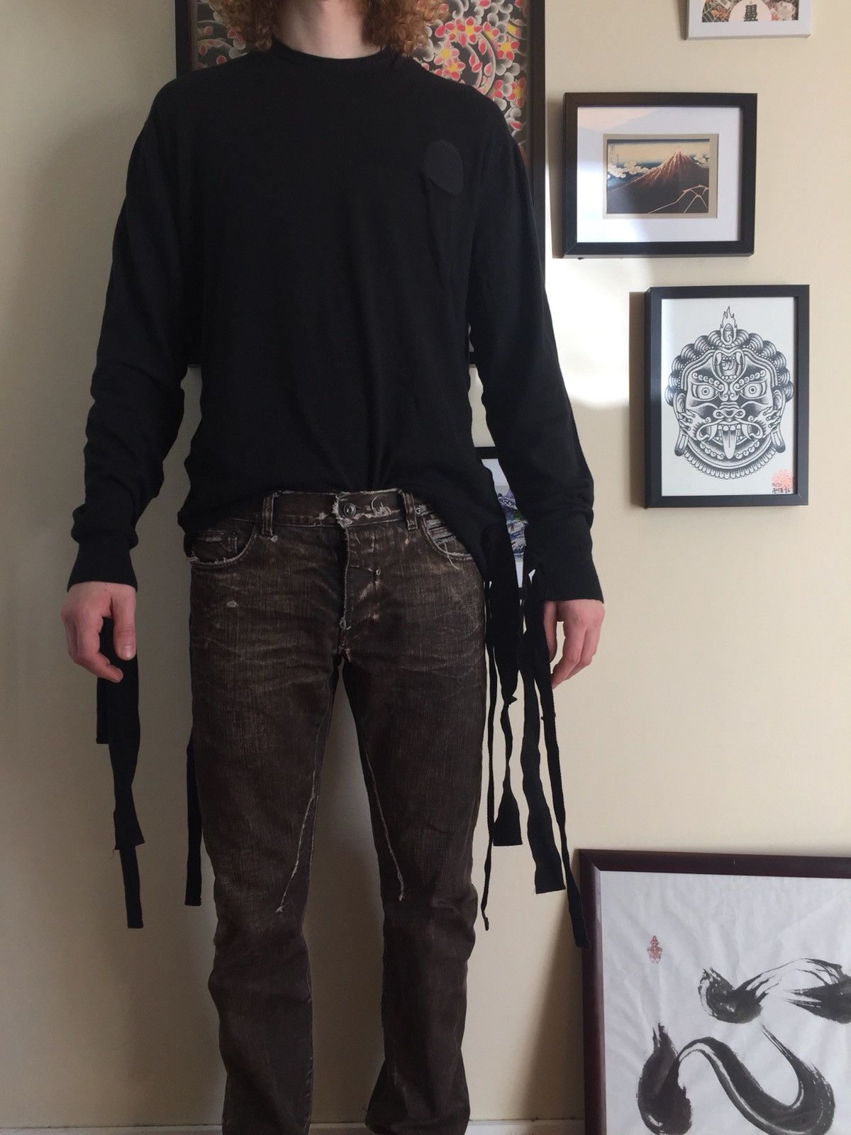 Angelos Frentzos Angelos Frentzos FW16 Handmade Parachute Bondage Pullover Size US L / EU 52-54 / 3 - 3 Thumbnail