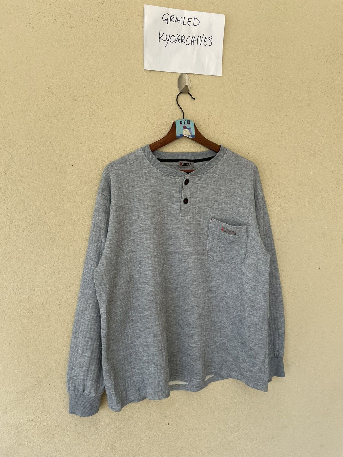 Japanese Brand × Kansai Yamamoto KANSAI YAMAMOTO SWEATSHIRT Size US L / EU 52-54 / 3 - 2 Thumbnail