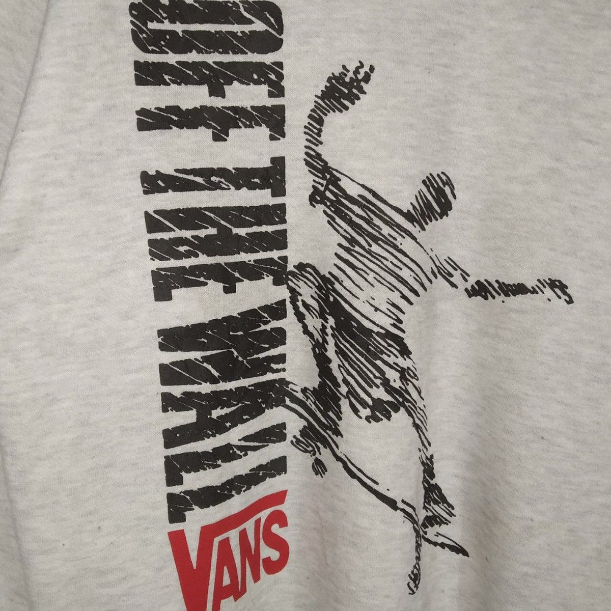 Vans Vintage 90s Vans Of The Wall Big Print Skateboard Player Size US M / EU 48-50 / 2 - 5 Thumbnail