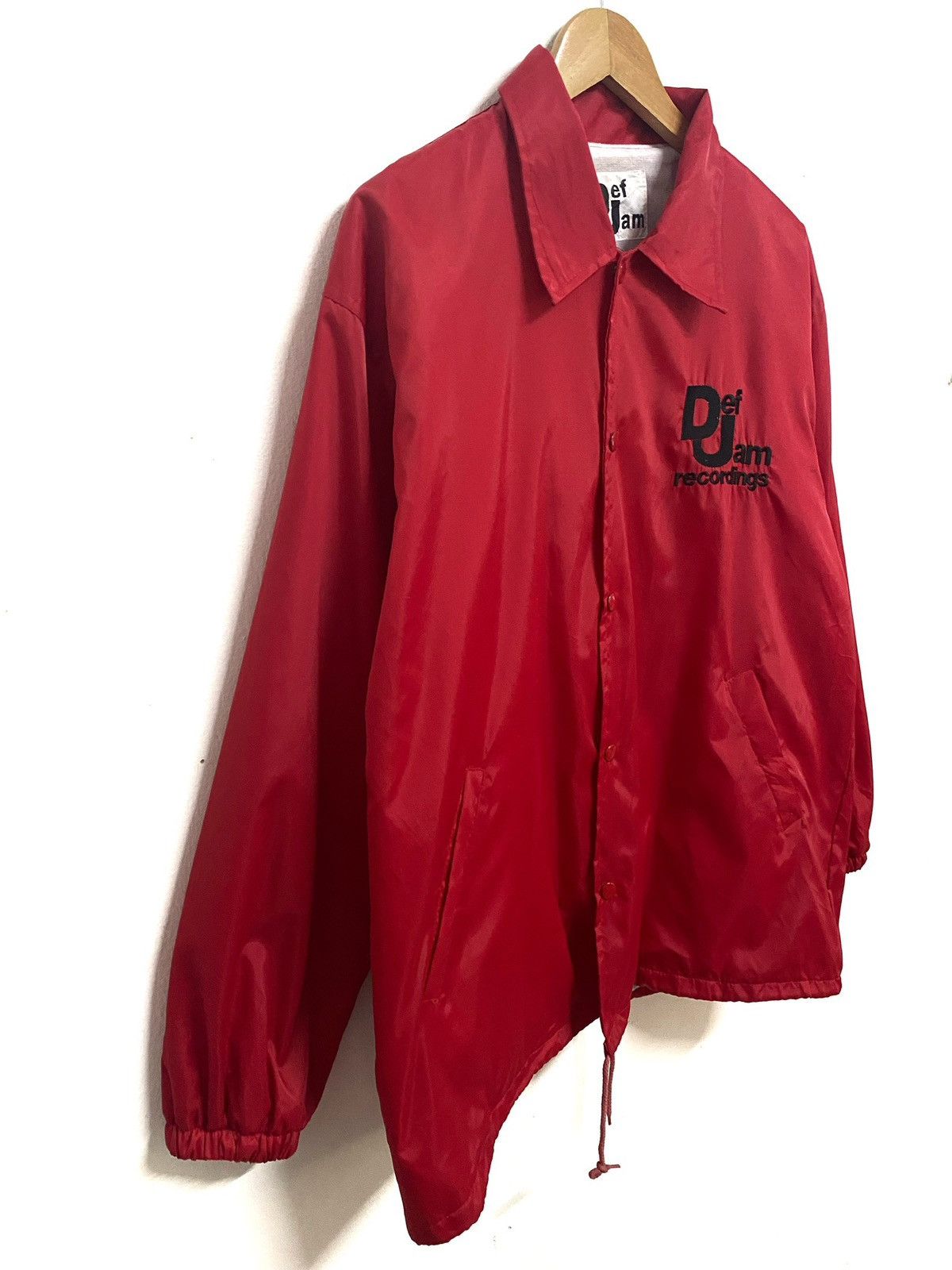 Rap Tees × Vintage Vintage Def Jam Recordings Coach Jacket Size US XL / EU 56 / 4 - 5 Thumbnail