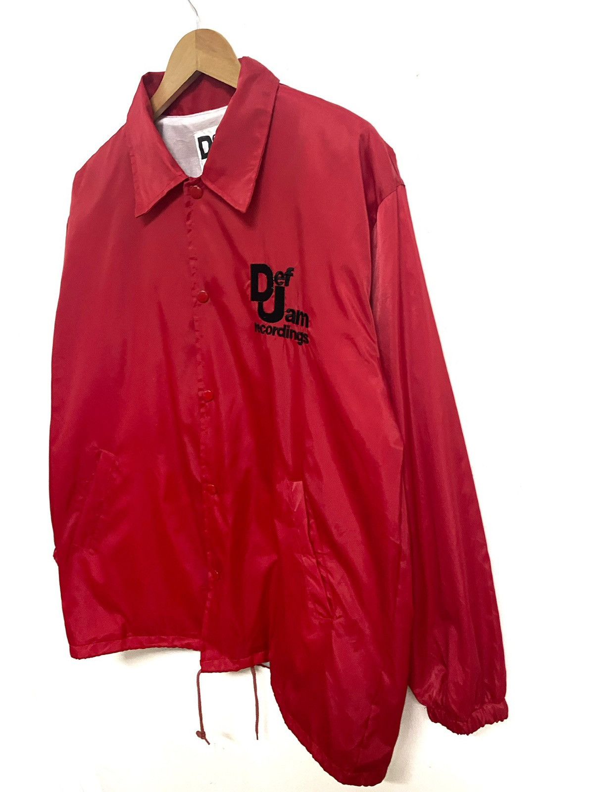 Rap Tees × Vintage Vintage Def Jam Recordings Coach Jacket Size US XL / EU 56 / 4 - 6 Thumbnail