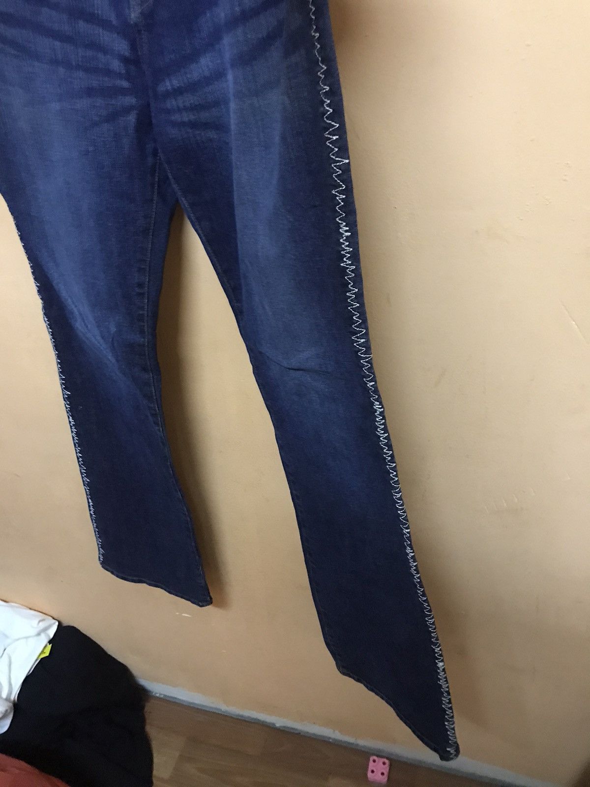 MCM × Vintage ‼️VTG MCM DENIM SIDE ZIPZAG bootcut‼️ Size US 30 / EU 46 - 9 Thumbnail