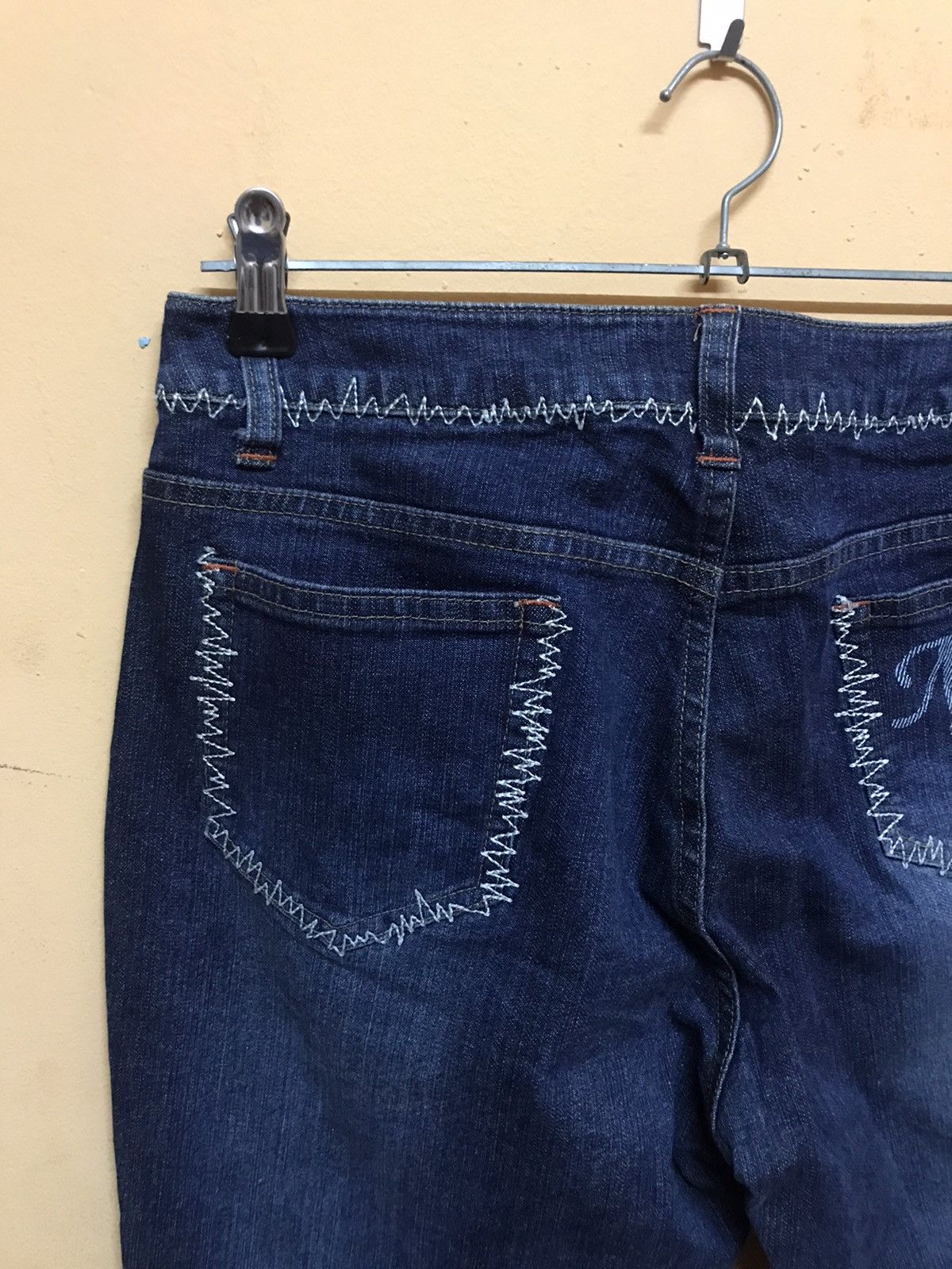 MCM × Vintage ‼️VTG MCM DENIM SIDE ZIPZAG bootcut‼️ Size US 30 / EU 46 - 3 Thumbnail