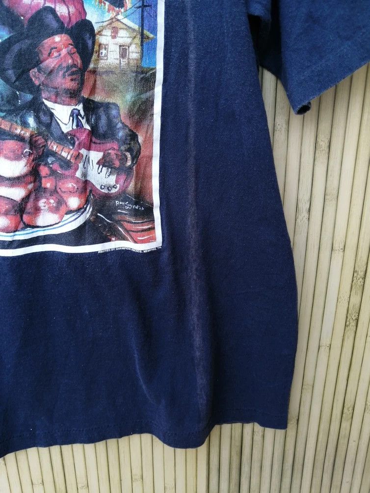 Vintage Vintage 90s KING BISCUIT Tshirt Size US XL / EU 56 / 4 - 3 Thumbnail