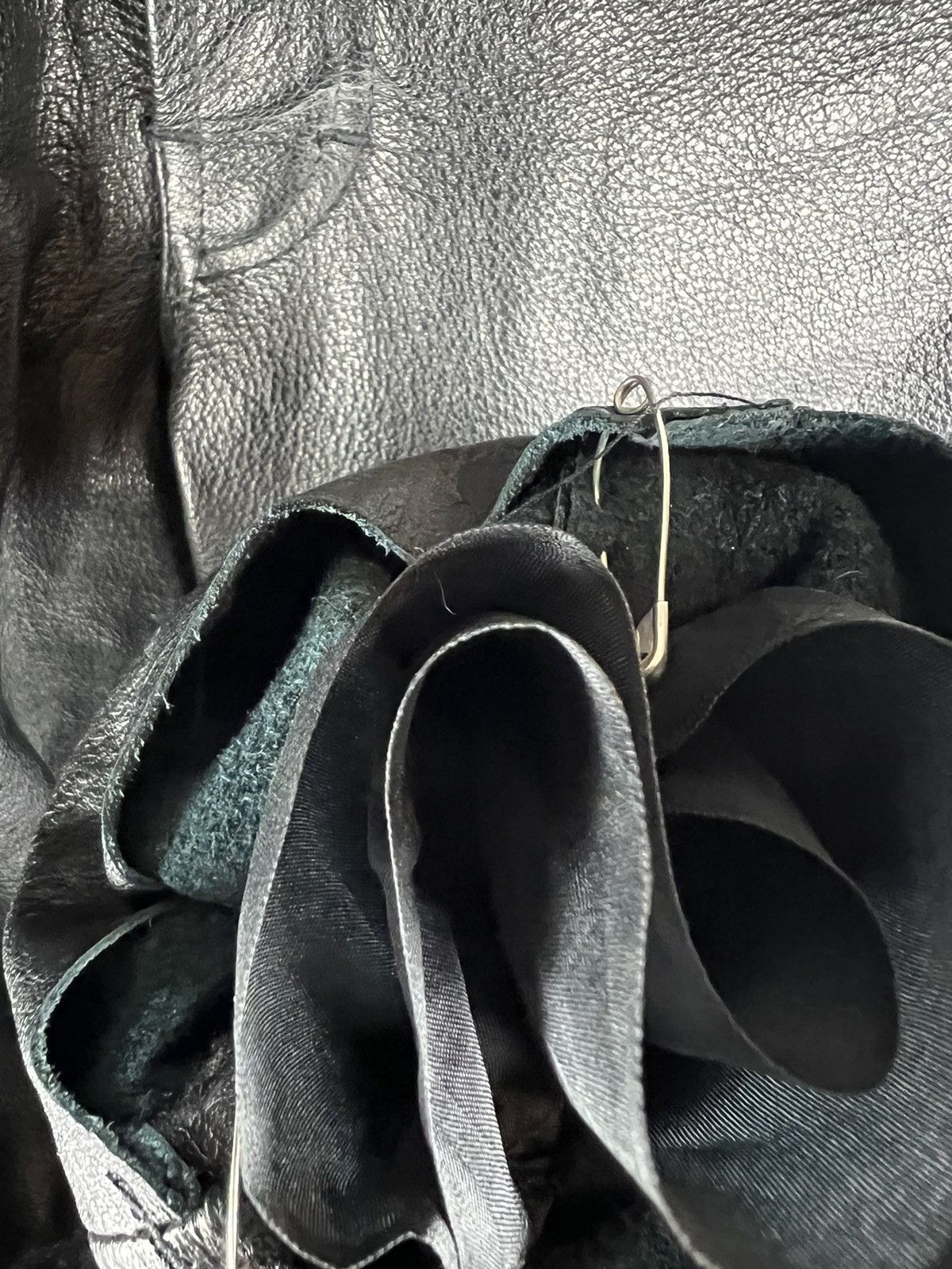Genuine Leather Vintage 2BU Echtes Leder Leather pants Size US 28 / EU 44 - 8 Thumbnail
