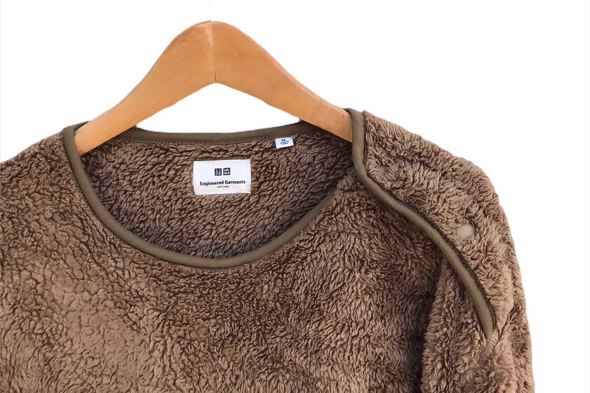 Engineered Garments Engineered garments deep pile fleece brown jacket Size US XL / EU 56 / 4 - 3 Thumbnail