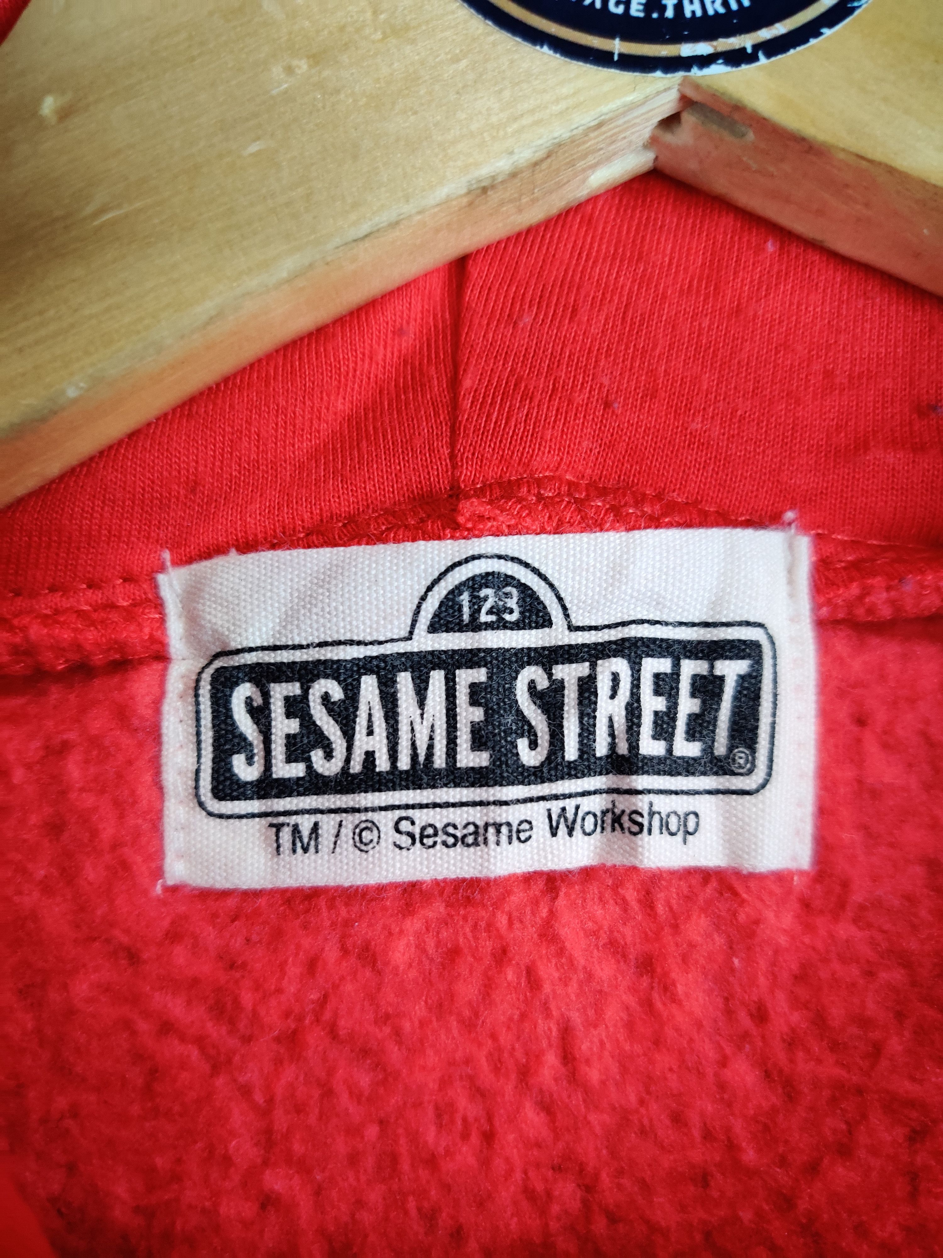 Cartoon Network Vintage Sesame Street Elmo Fleece Hoodie Pullover Size US M / EU 48-50 / 2 - 6 Thumbnail