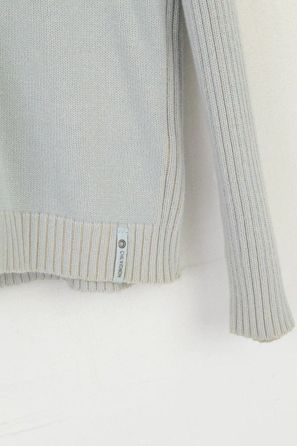 Chevignon Chevignon Men XXL Sweater Blue Cotton Zip Up 5710 Size US XXL / EU 58 / 5 - 4 Thumbnail