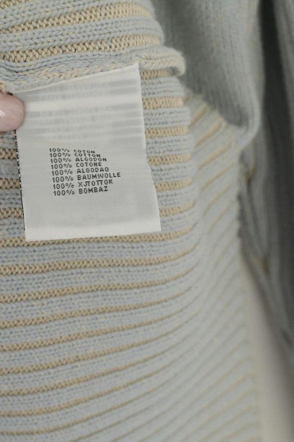 Chevignon Chevignon Men XXL Sweater Blue Cotton Zip Up 5710 Size US XXL / EU 58 / 5 - 6 Thumbnail