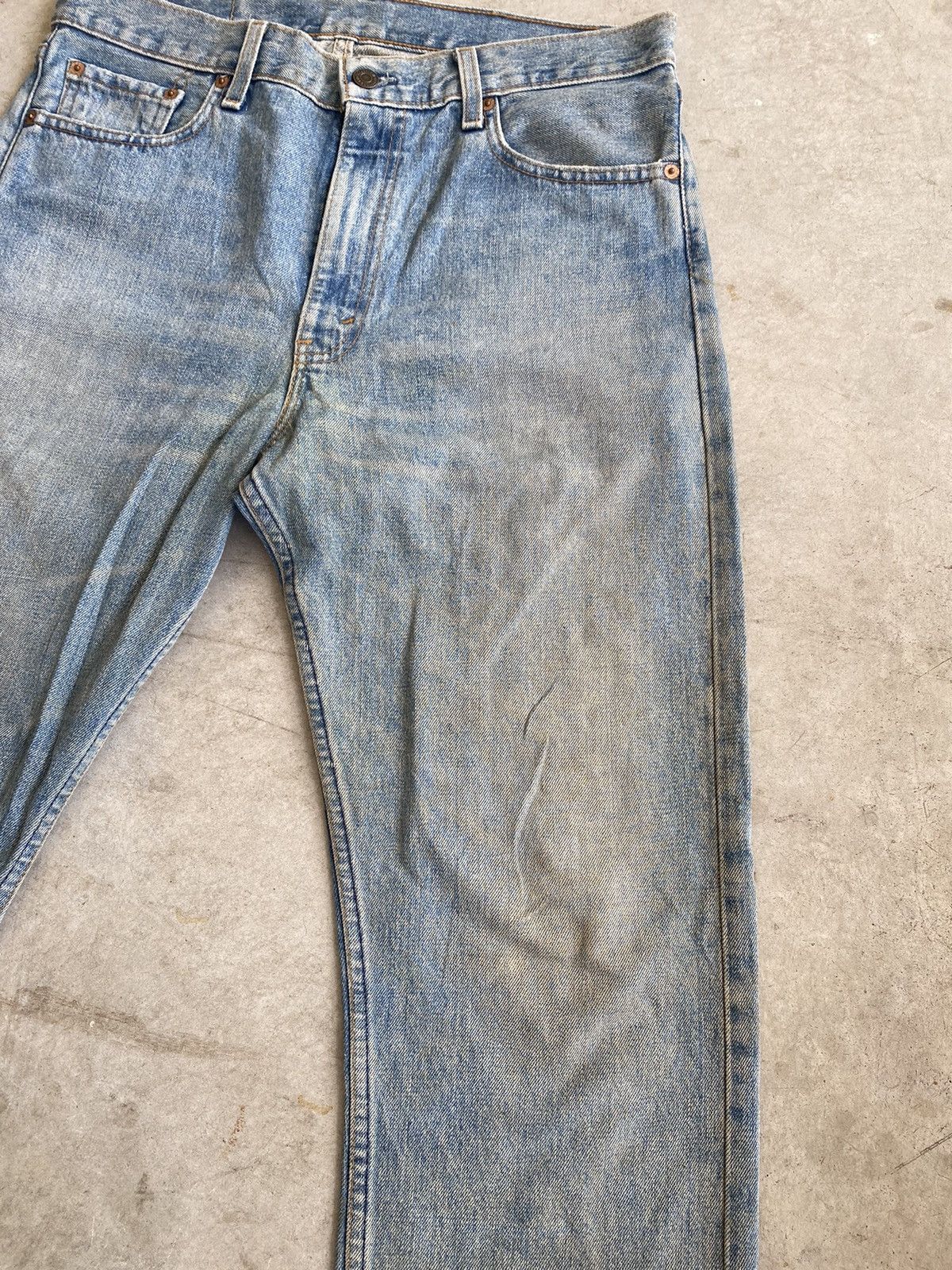Levi's Vintage USA Levis 505-03 Distressed Jeans Size US 33 - 4 Thumbnail