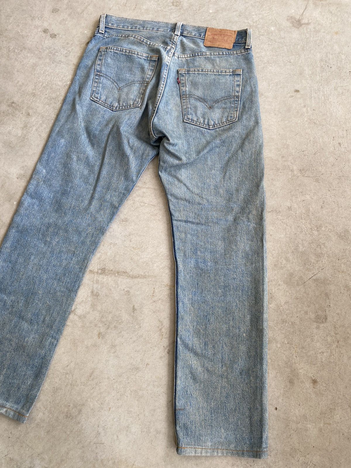 Levi's Vintage USA Levis 505-03 Distressed Jeans Size US 33 - 9 Thumbnail