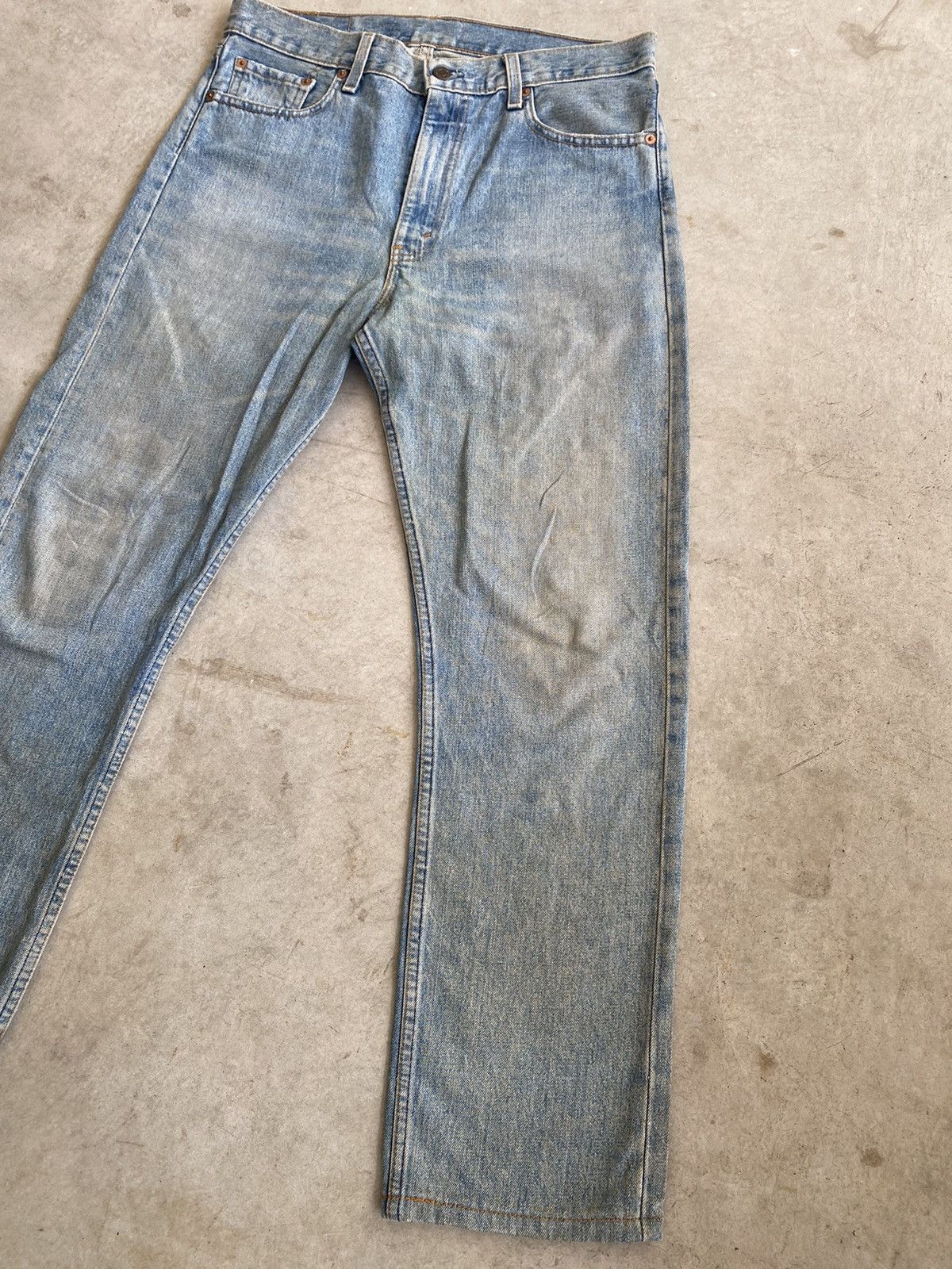 Levi's Vintage USA Levis 505-03 Distressed Jeans Size US 33 - 3 Thumbnail