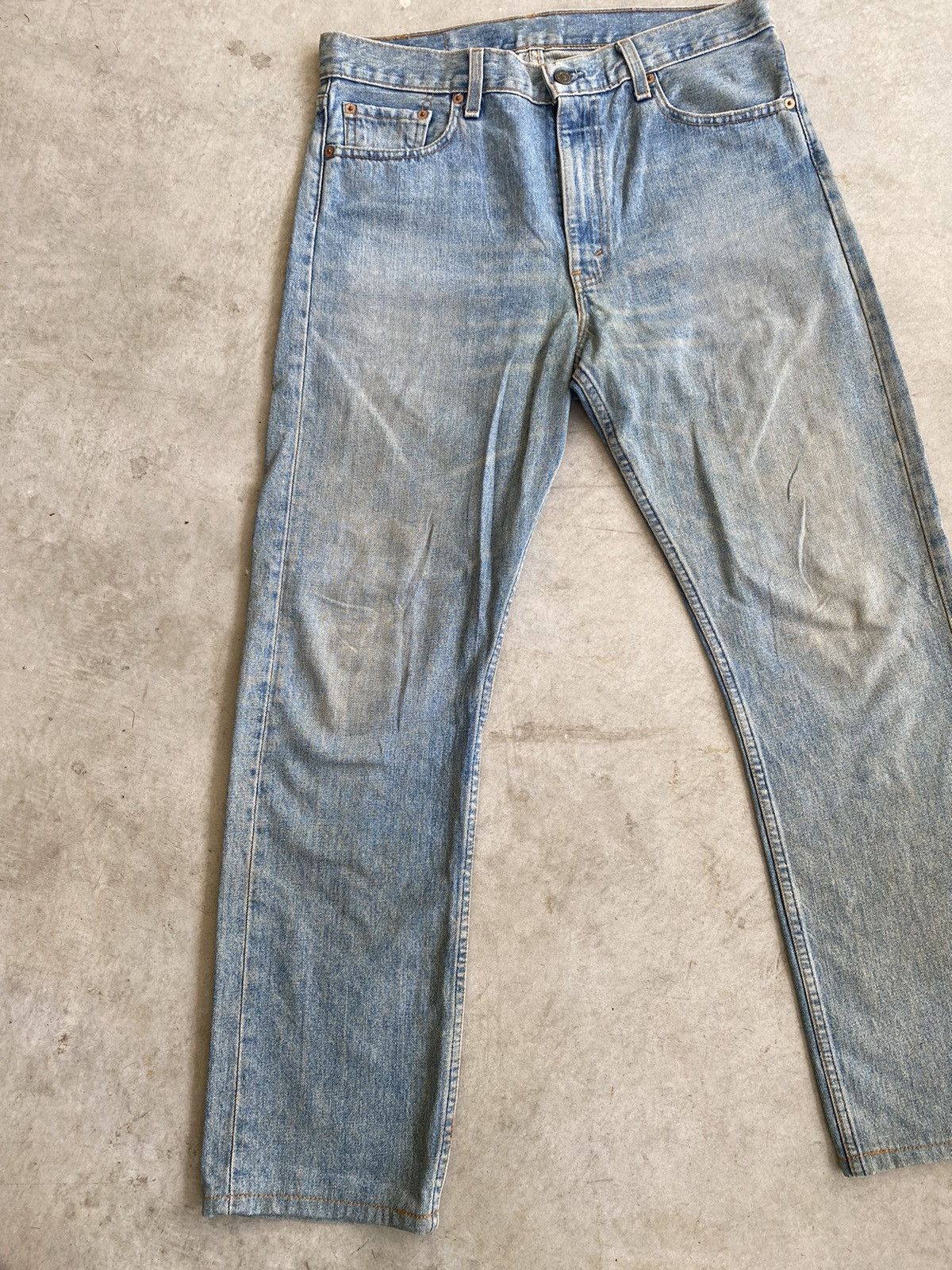 Levi's Vintage USA Levis 505-03 Distressed Jeans Size US 33 - 2 Thumbnail