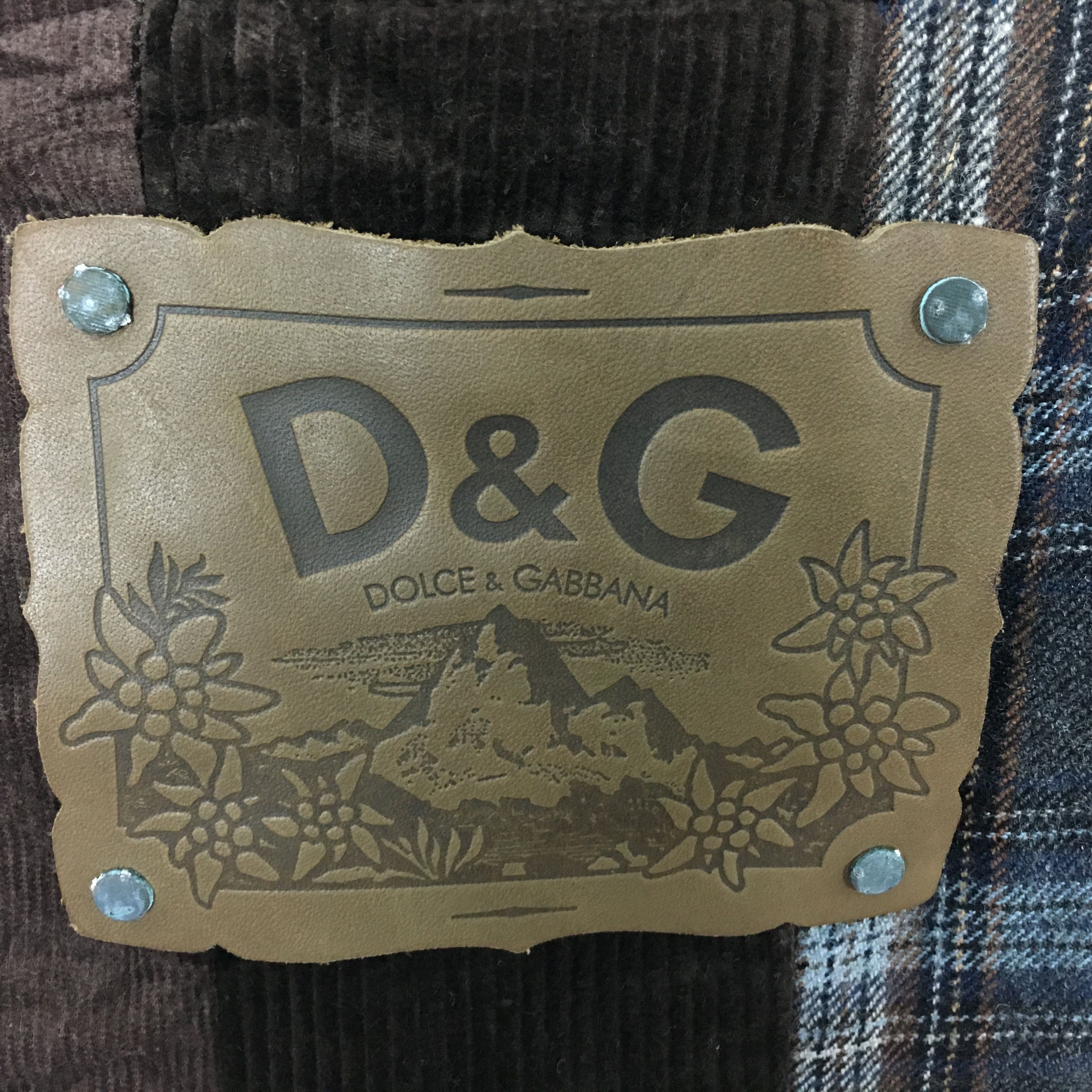 Dolce & Gabbana Vintage D&G DOLCE and GABBANA Vests V Neck Size US M / EU 48-50 / 2 - 7 Thumbnail