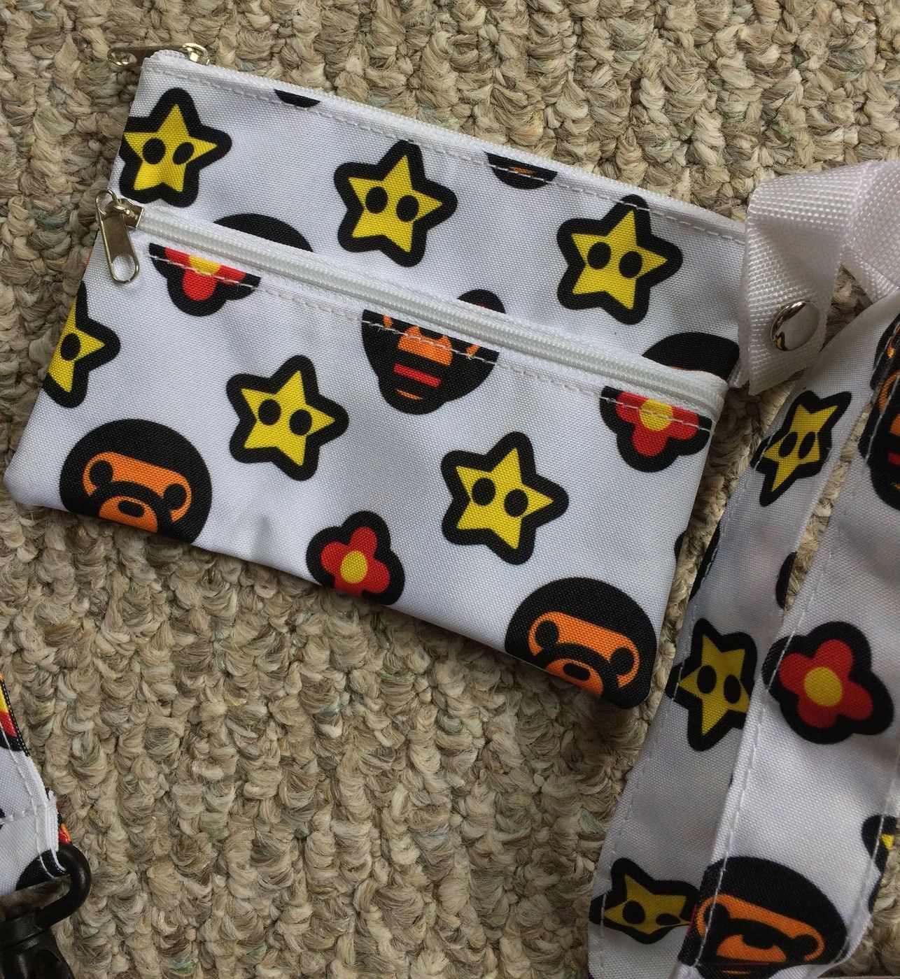 Bape NEW Bape Baby Milo Monogram Tote Bag w/ wallet Size ONE SIZE - 3 Thumbnail