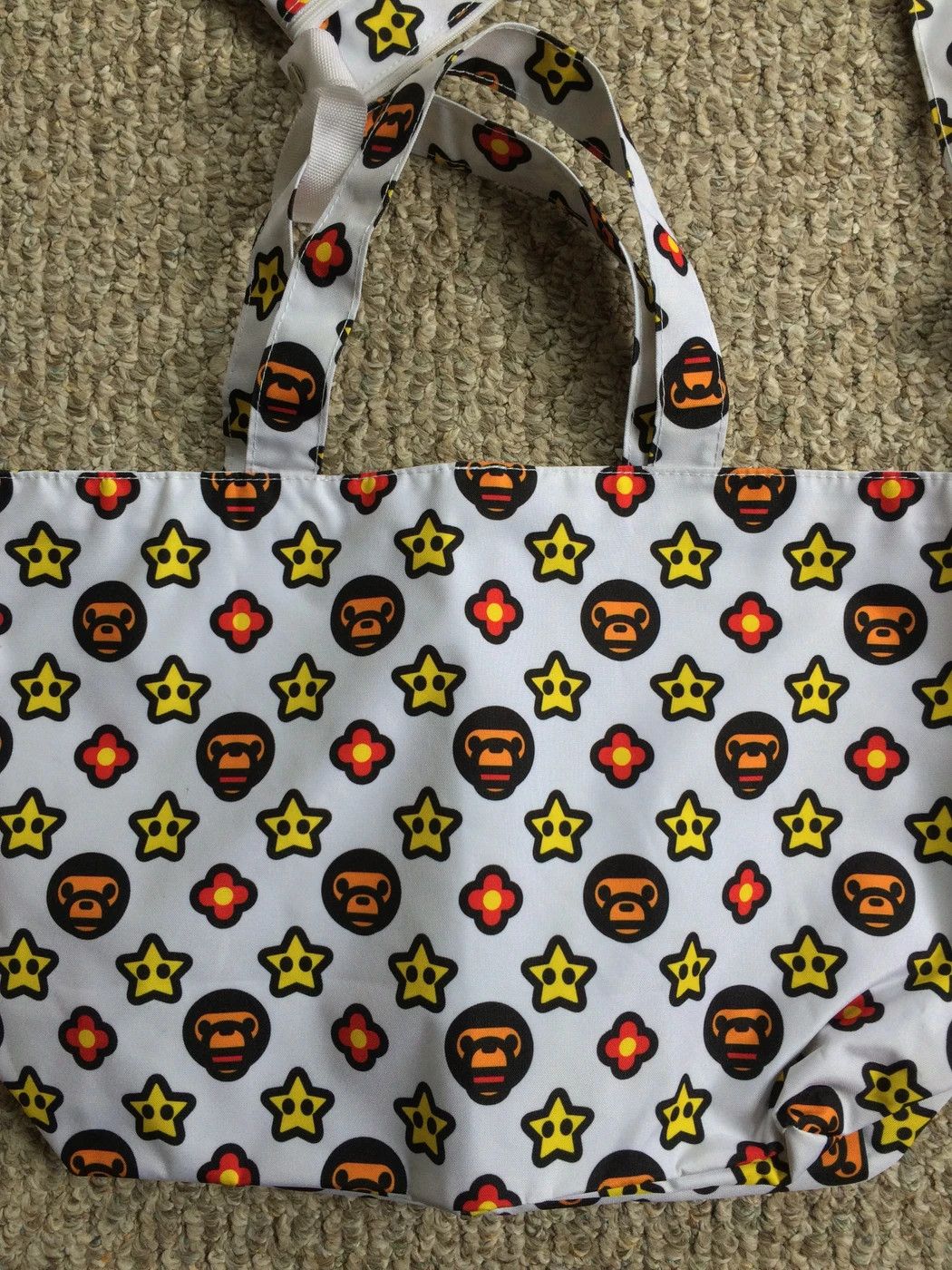 Bape NEW Bape Baby Milo Monogram Tote Bag w/ wallet Size ONE SIZE - 2 Thumbnail