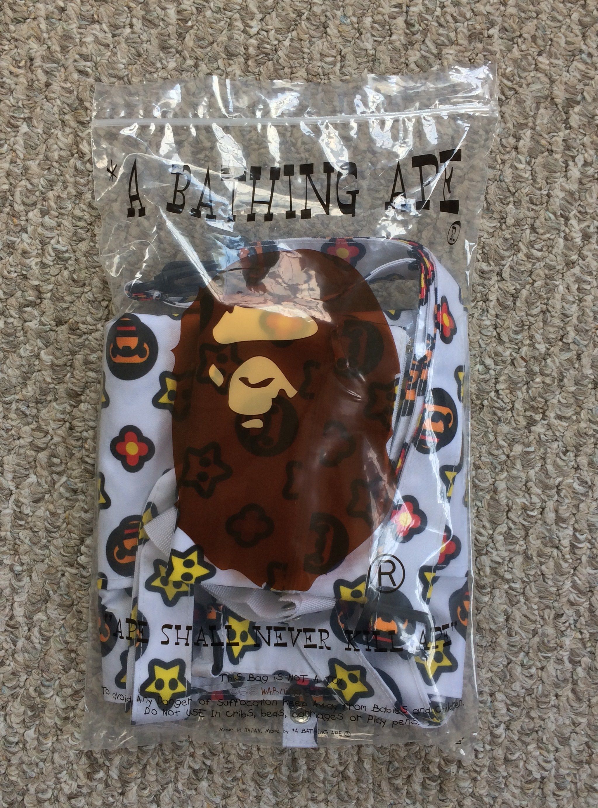 Bape NEW Bape Baby Milo Monogram Tote Bag w/ wallet Size ONE SIZE - 7 Thumbnail