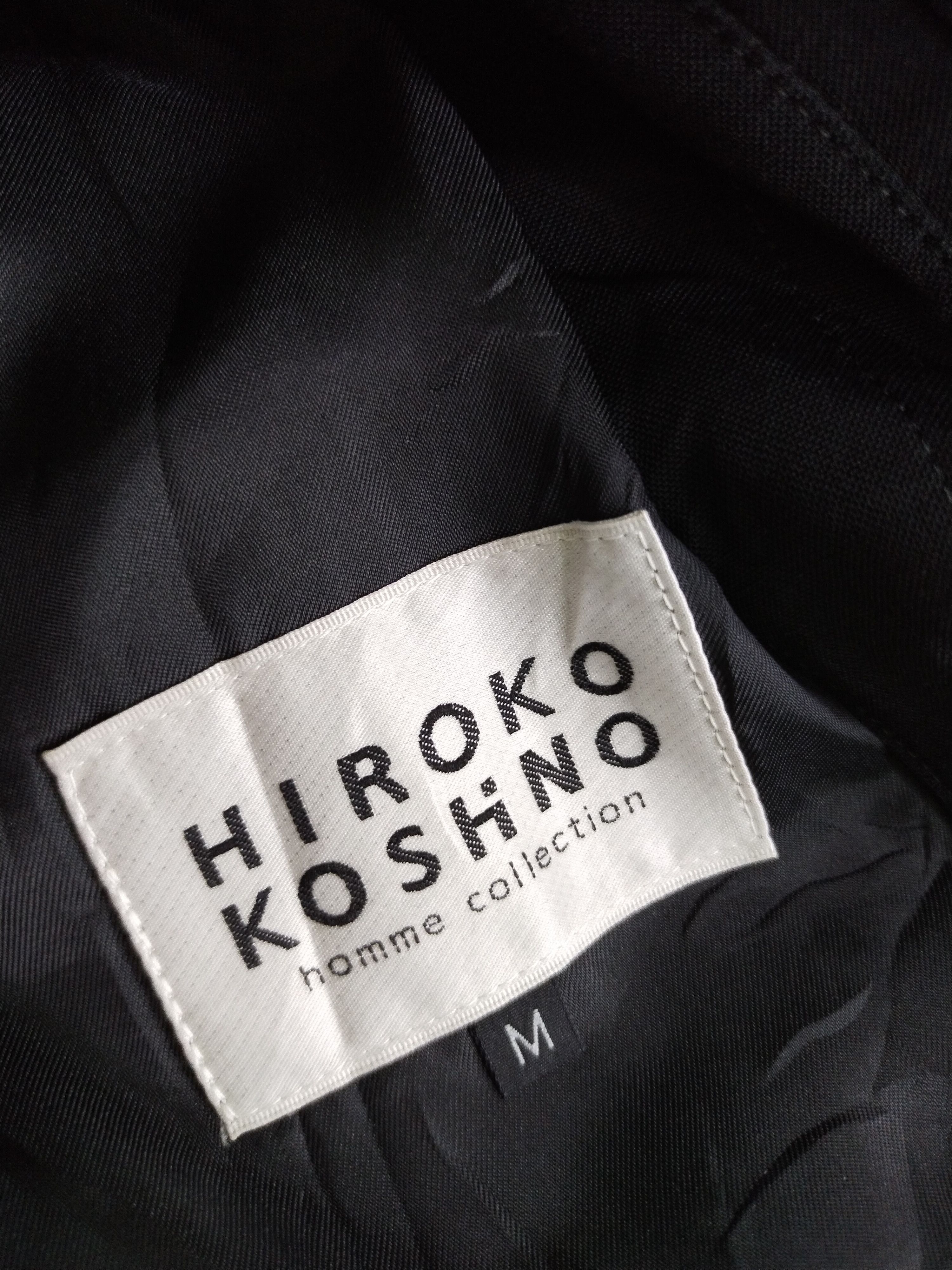 Hiroko Koshino Homme × Japanese Brand VINTAGE TRENCH COAT JACKET Size US M / EU 48-50 / 2 - 9 Thumbnail
