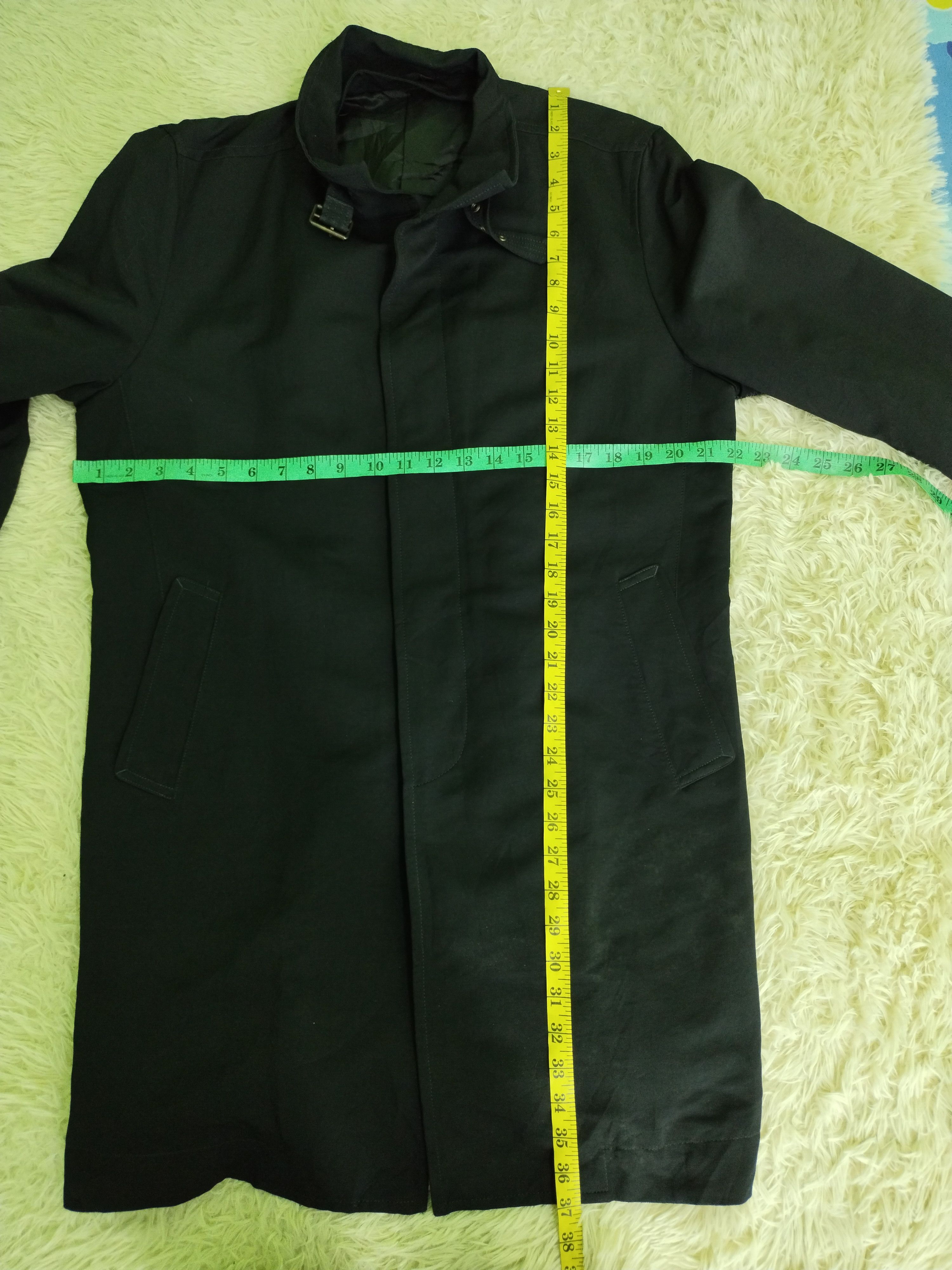 Hiroko Koshino Homme × Japanese Brand VINTAGE TRENCH COAT JACKET Size US M / EU 48-50 / 2 - 8 Thumbnail