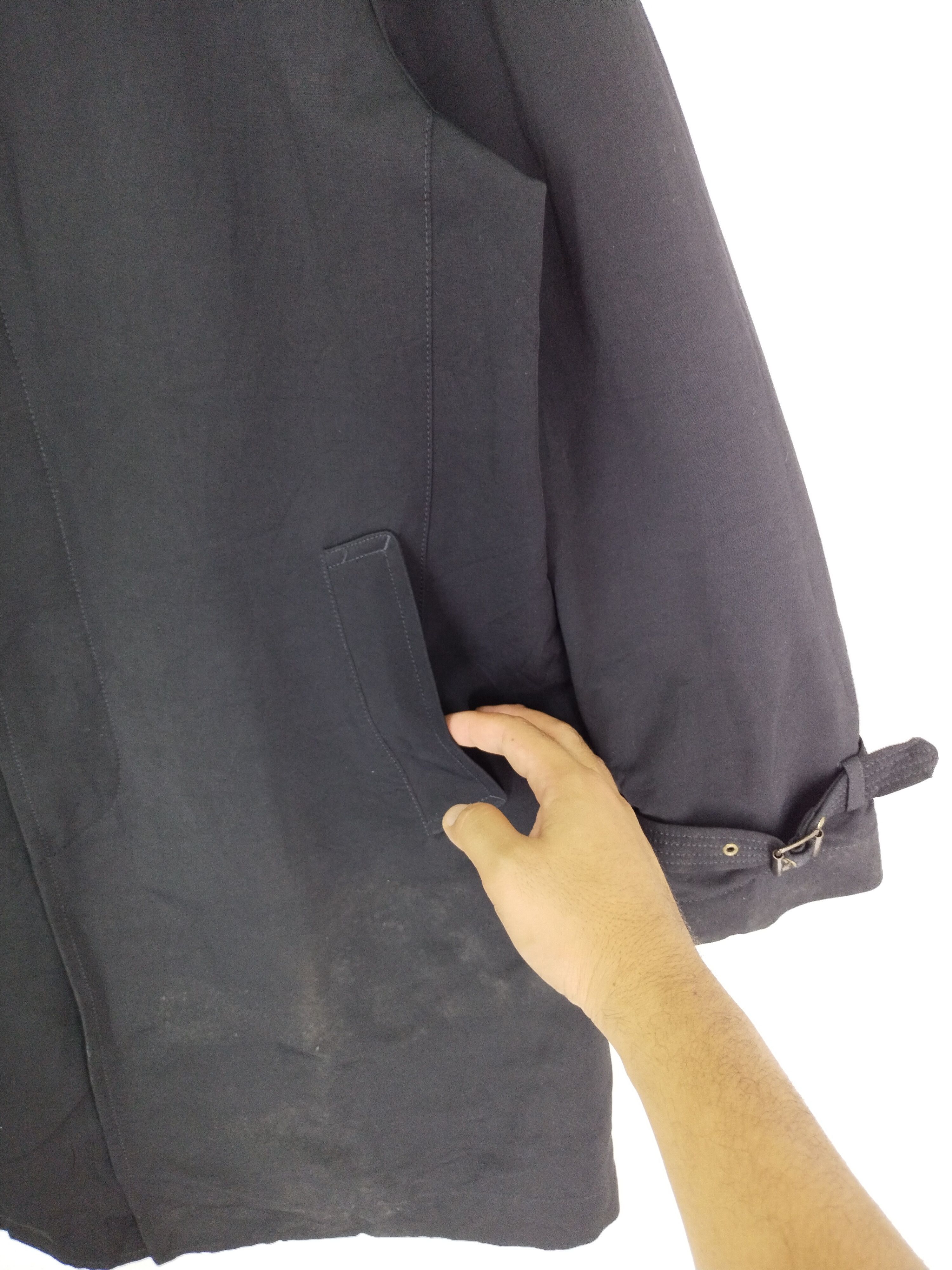 Hiroko Koshino Homme × Japanese Brand VINTAGE TRENCH COAT JACKET Size US M / EU 48-50 / 2 - 6 Thumbnail