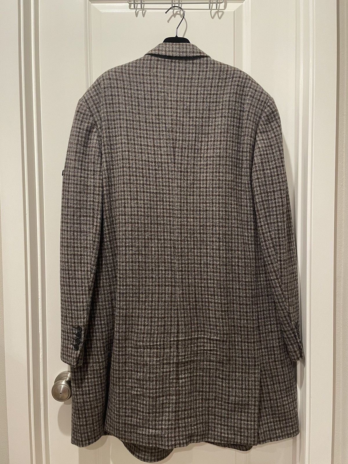 Balenciaga 18 brown check double breasted coat Size US S / EU 44-46 / 1 - 3 Thumbnail