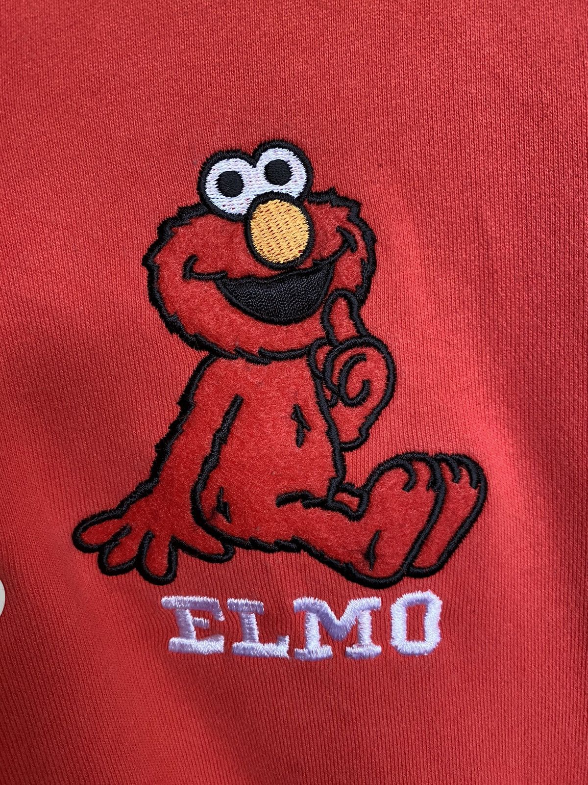 Universal Studios × Vintage Vintage Elmo Embroidery Varsity Jacket Size US S / EU 44-46 / 1 - 6 Thumbnail