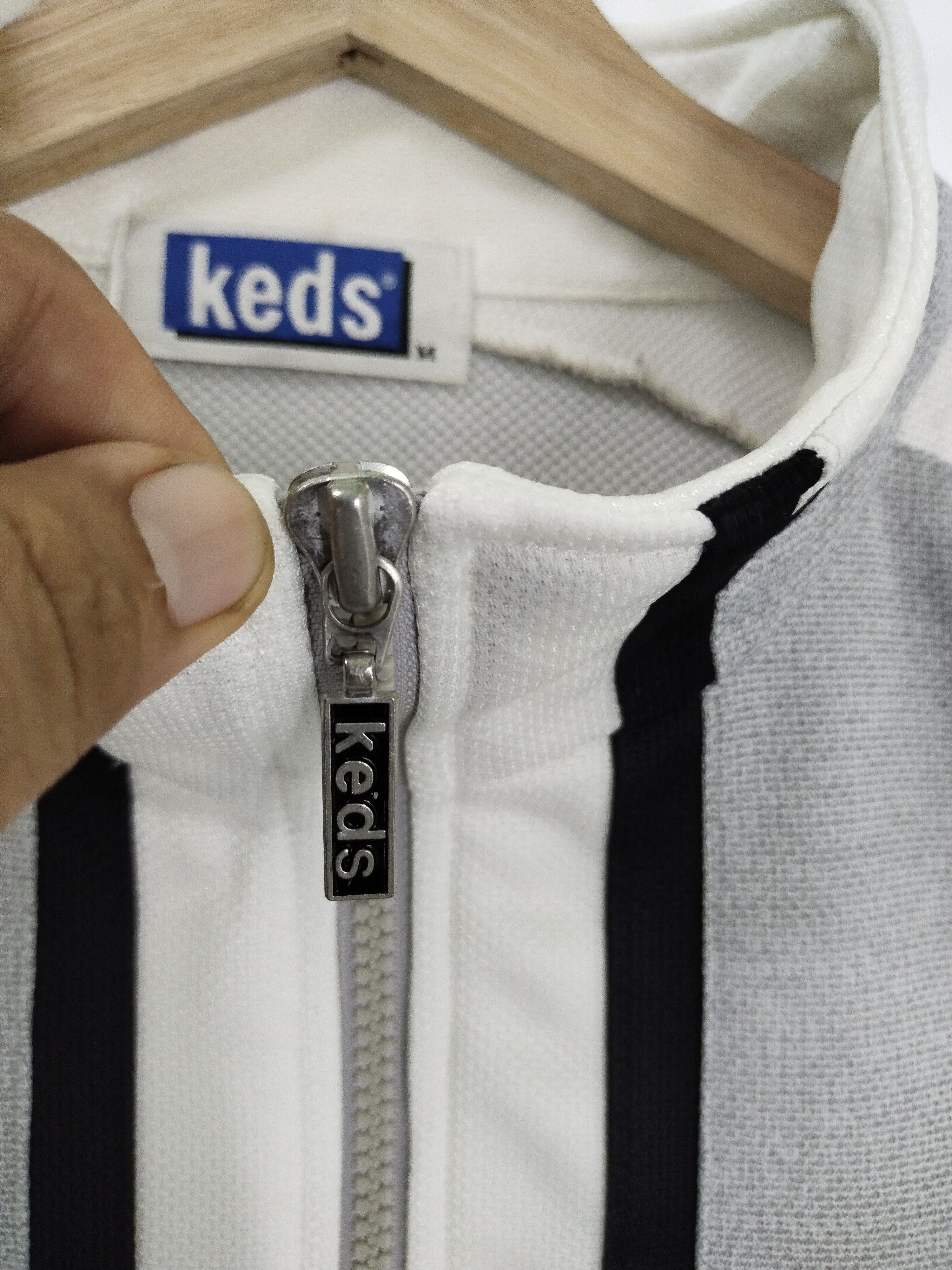 Keds × Pro-Keds VINTAGE KEDS USA SMALL LOGO SWEATER JACKET Size US M / EU 48-50 / 2 - 6 Thumbnail