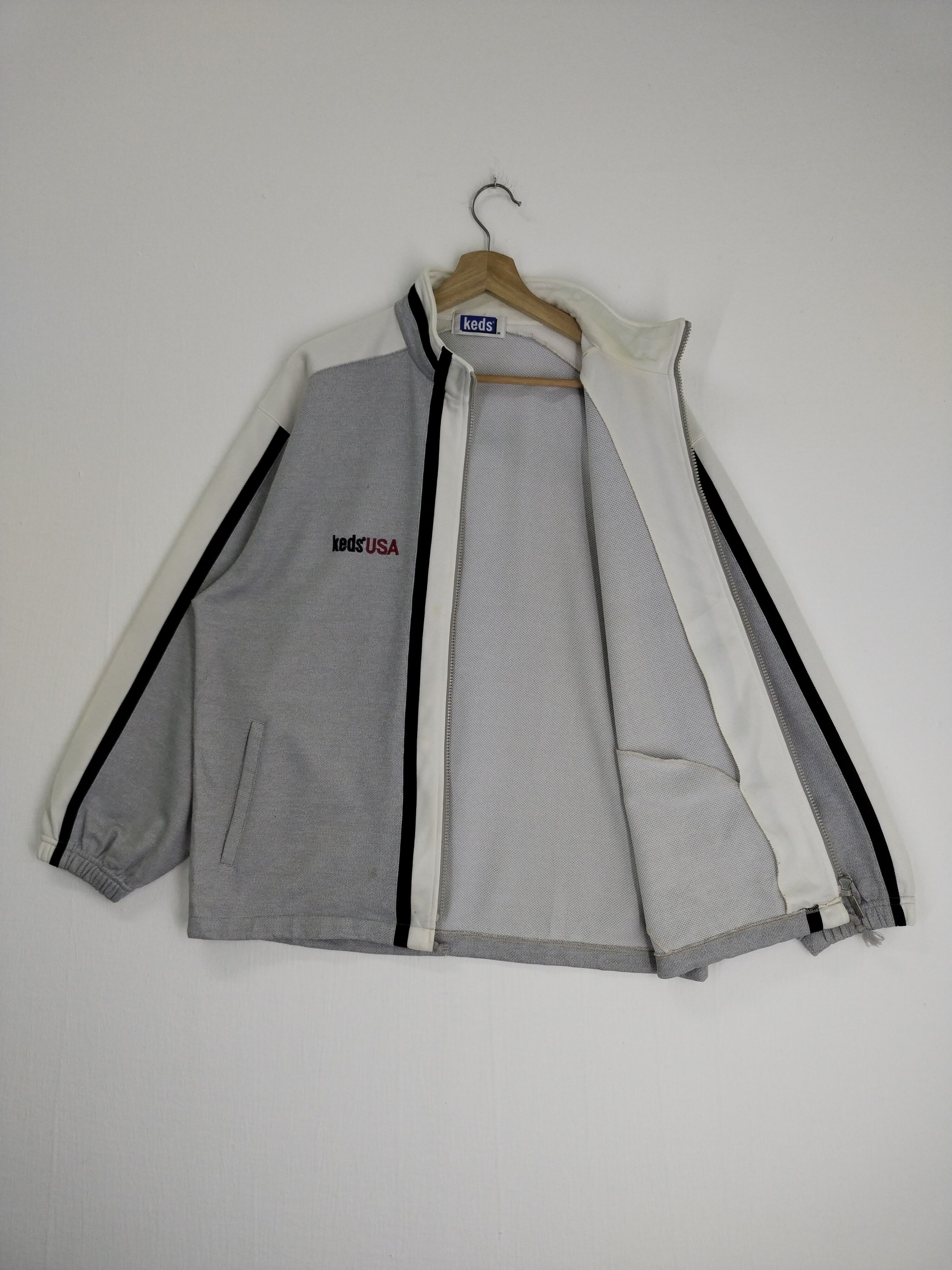 Keds × Pro-Keds VINTAGE KEDS USA SMALL LOGO SWEATER JACKET Size US M / EU 48-50 / 2 - 9 Thumbnail
