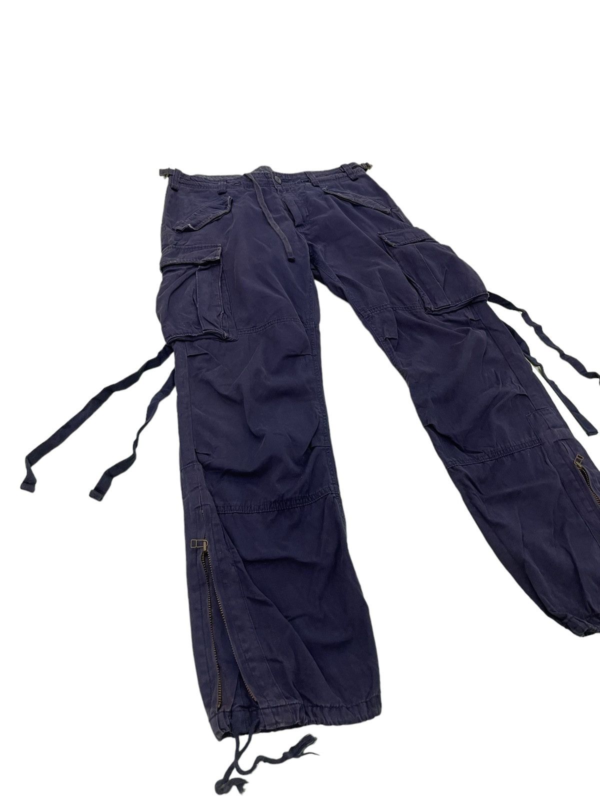Japanese Brand Japan Brand Royal Blue Cargo Pant Regular 3🟦7 Size US 34 / EU 50 - 1 Thumbnail