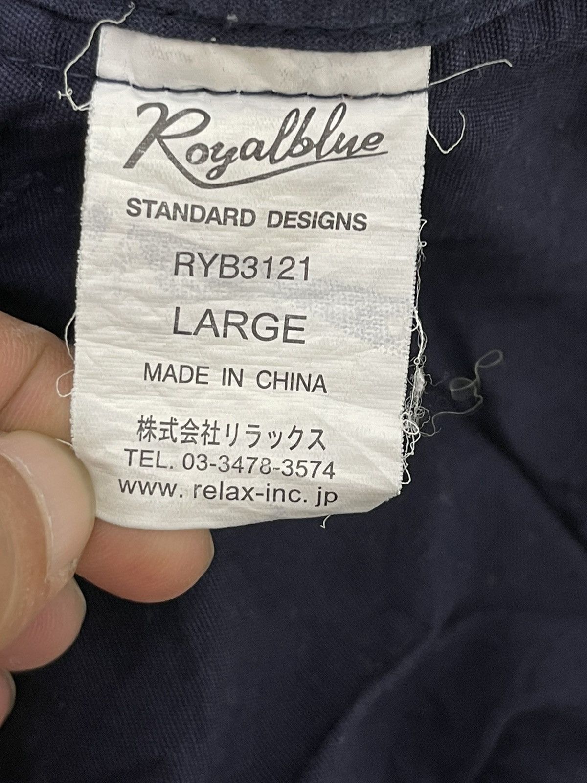 Japanese Brand Japan Brand Royal Blue Cargo Pant Regular 3🟦7 Size US 34 / EU 50 - 19 Thumbnail