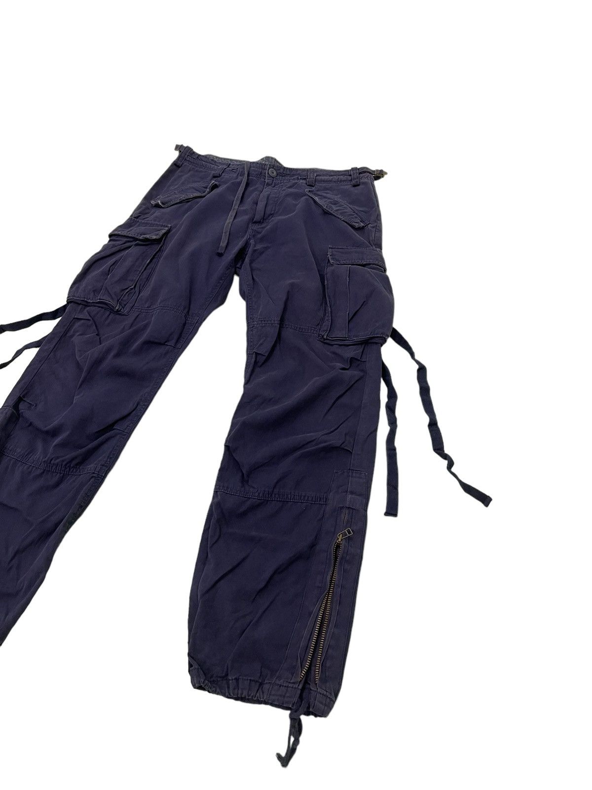 Japanese Brand Japan Brand Royal Blue Cargo Pant Regular 3🟦7 Size US 34 / EU 50 - 3 Thumbnail