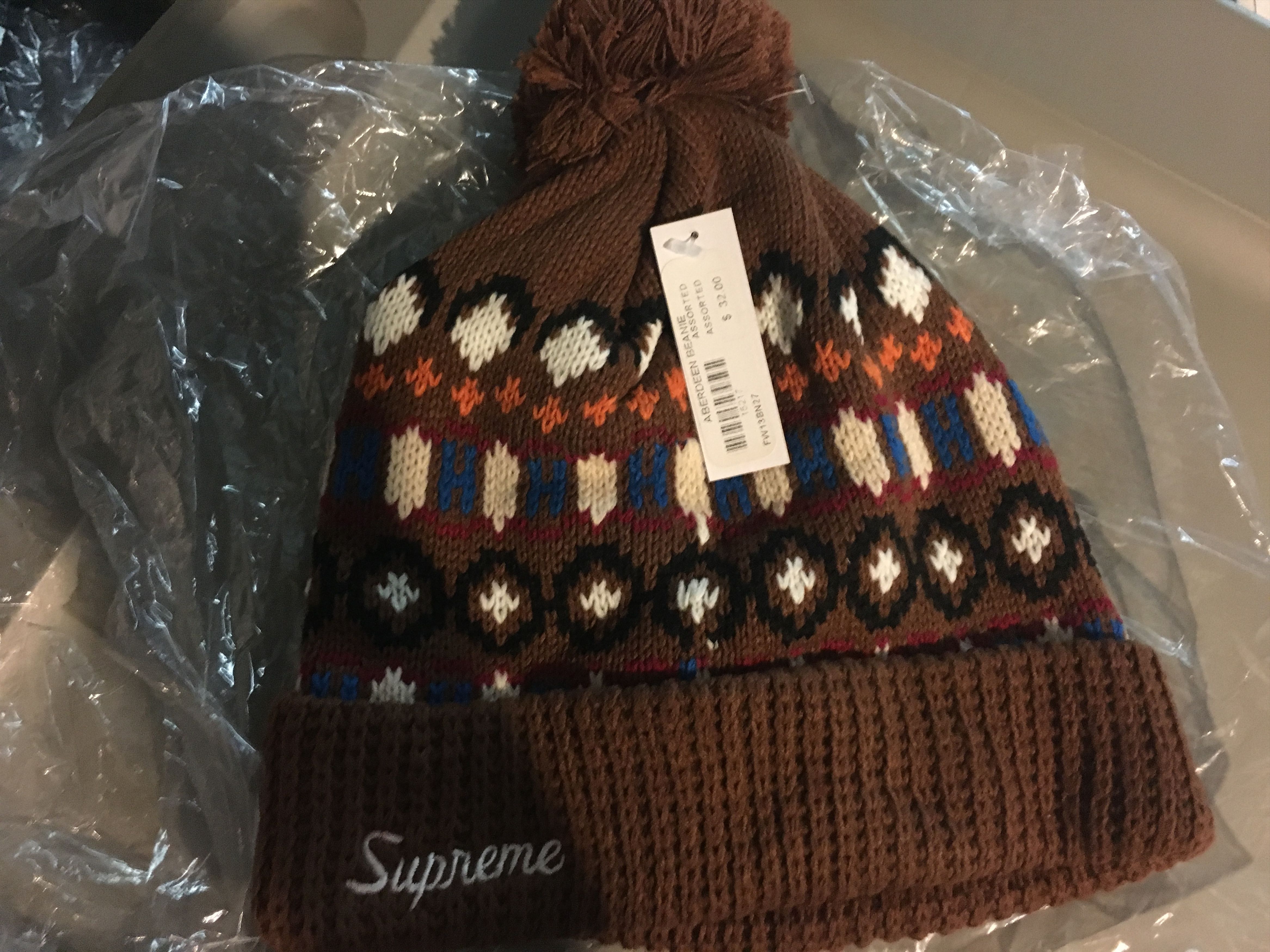 Supreme Supreme Aberdeen Beanie FW13 Size ONE SIZE - 1 Thumbnail