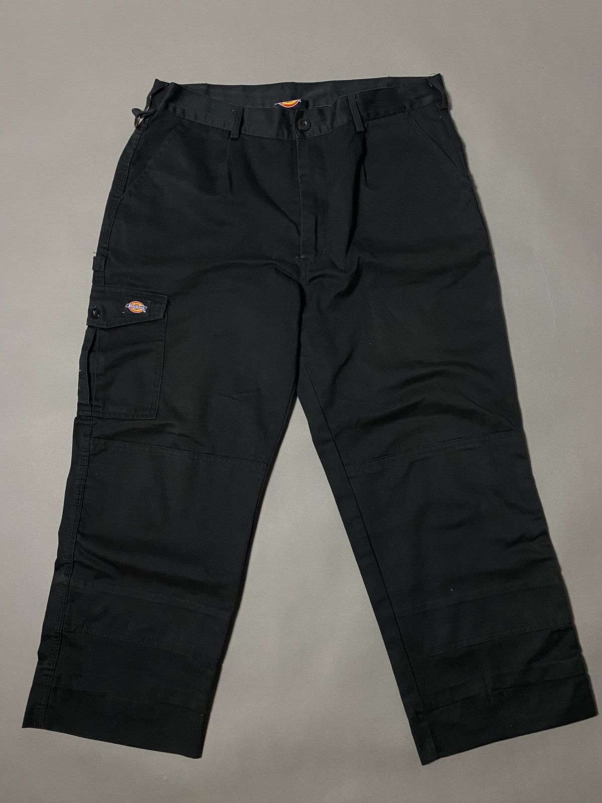 Dickies × Vintage Dickies vintage black cargo pants workwear Size US 36 / EU 52 - 1 Thumbnail