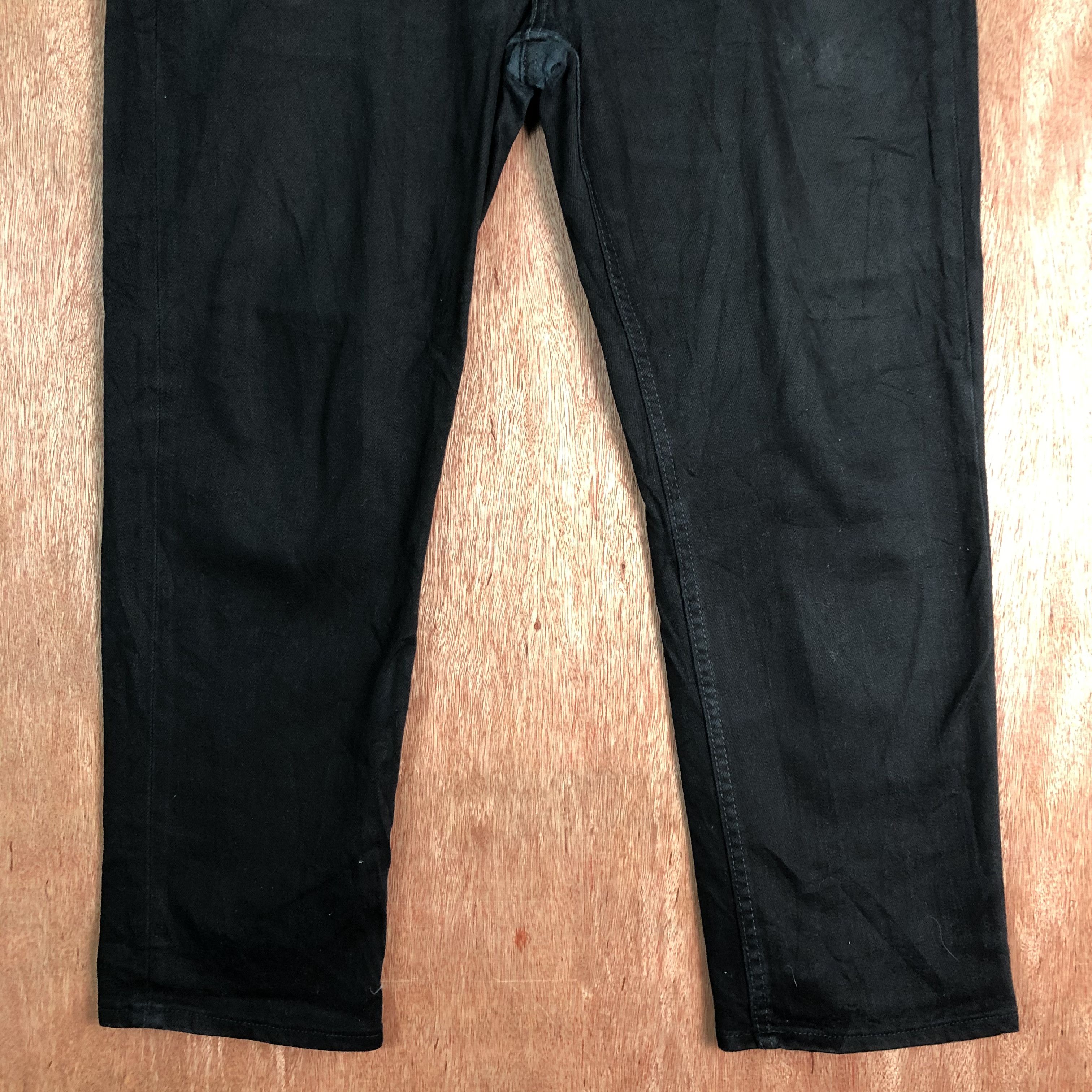 Levi's DLL Levi's Strauss Black Denim Pants #c087 Size US 36 / EU 52 - 4 Thumbnail