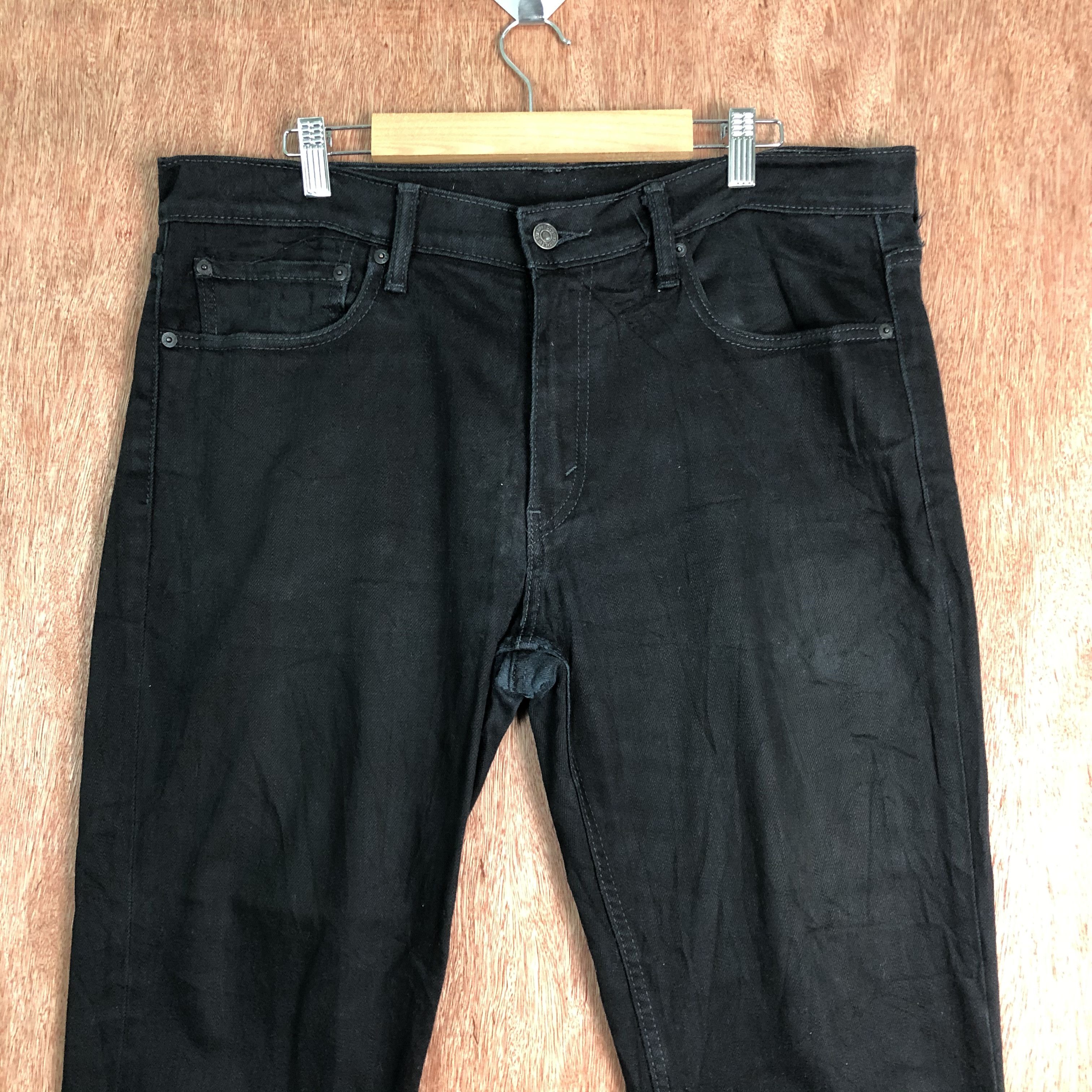 Levi's DLL Levi's Strauss Black Denim Pants #c087 Size US 36 / EU 52 - 2 Thumbnail