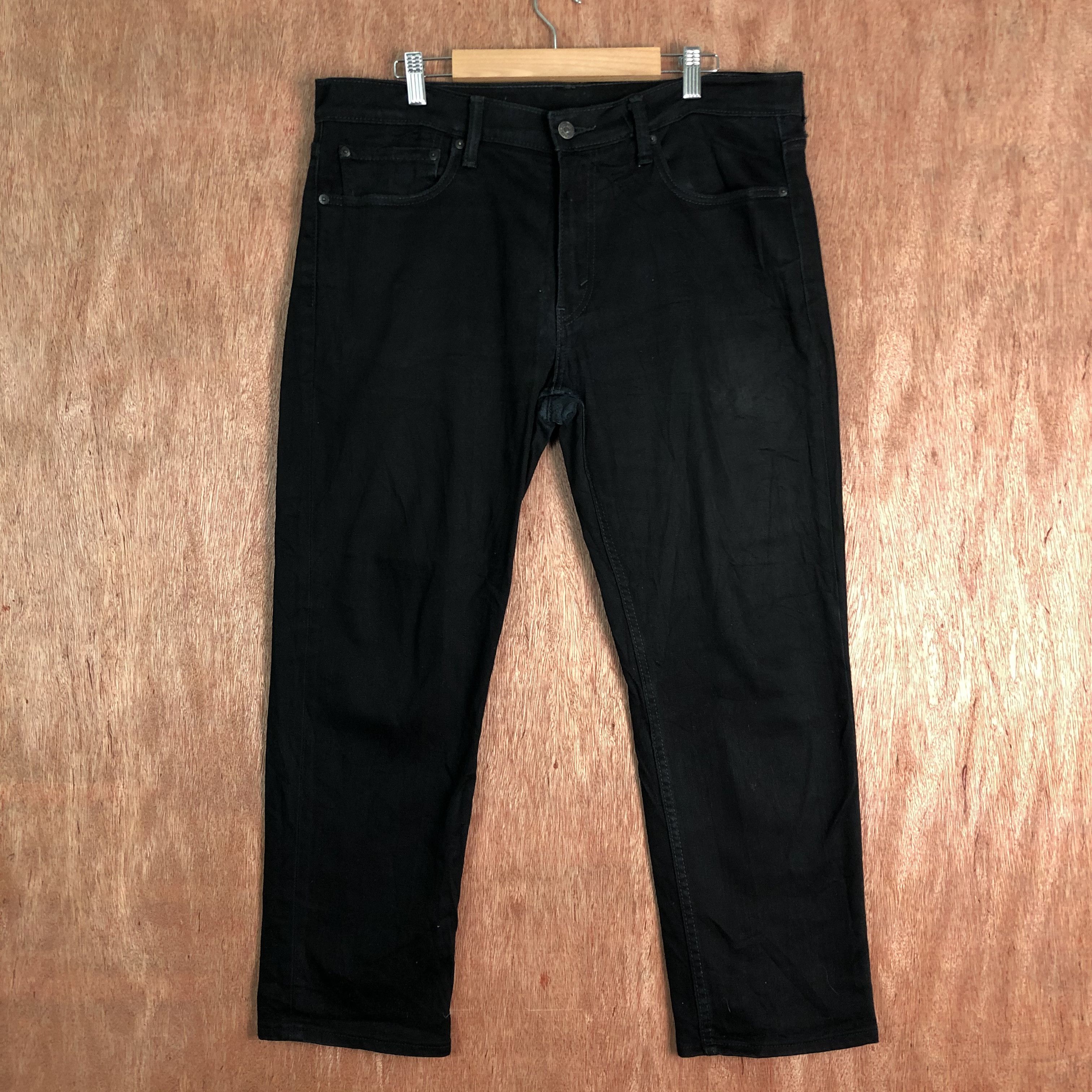 Levi's DLL Levi's Strauss Black Denim Pants #c087 Size US 36 / EU 52 - 1 Thumbnail