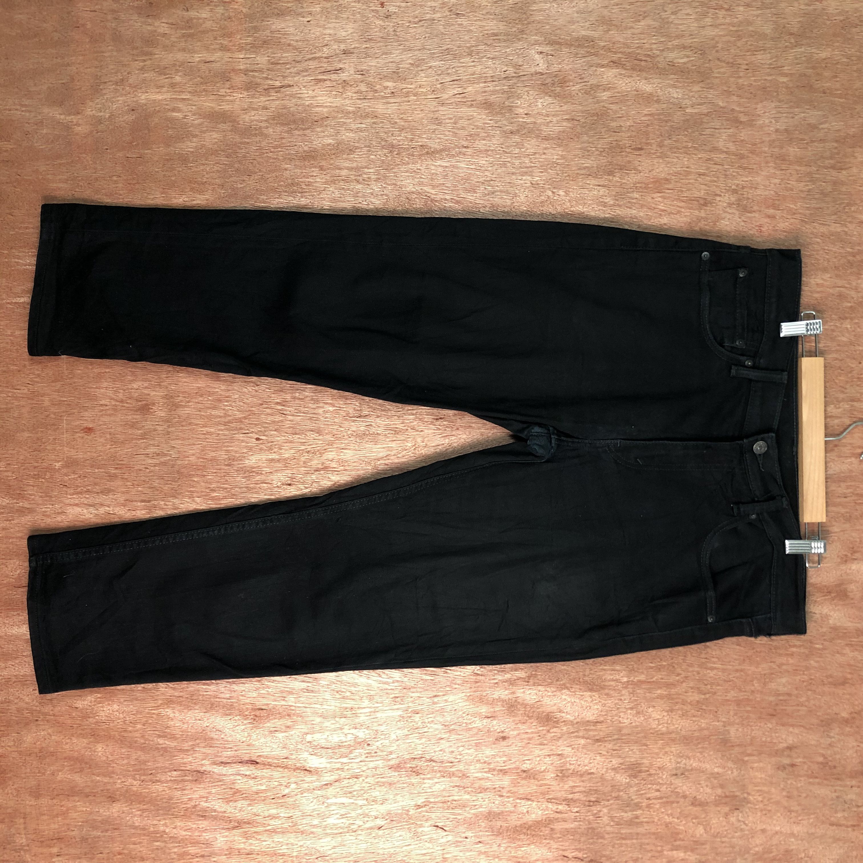 image of Levis x Vintage Levi's Strauss Black Denim Pants C087, Men's (Size 36)