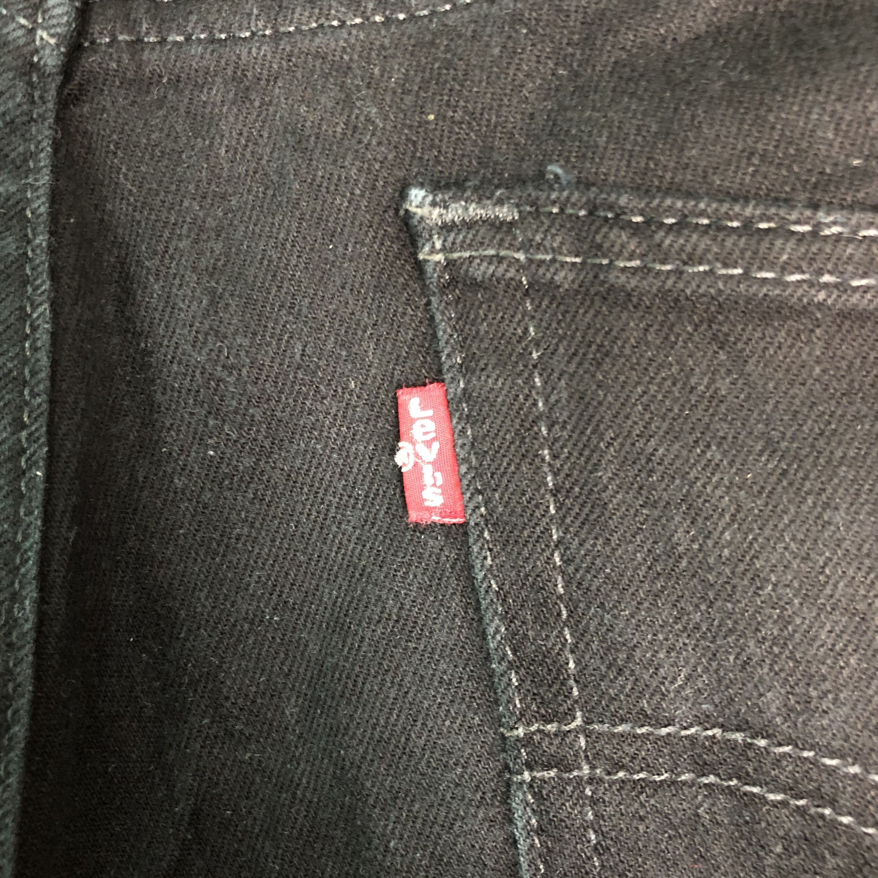 Levi's DLL Levi's Strauss Black Denim Pants #c087 Size US 36 / EU 52 - 9 Thumbnail