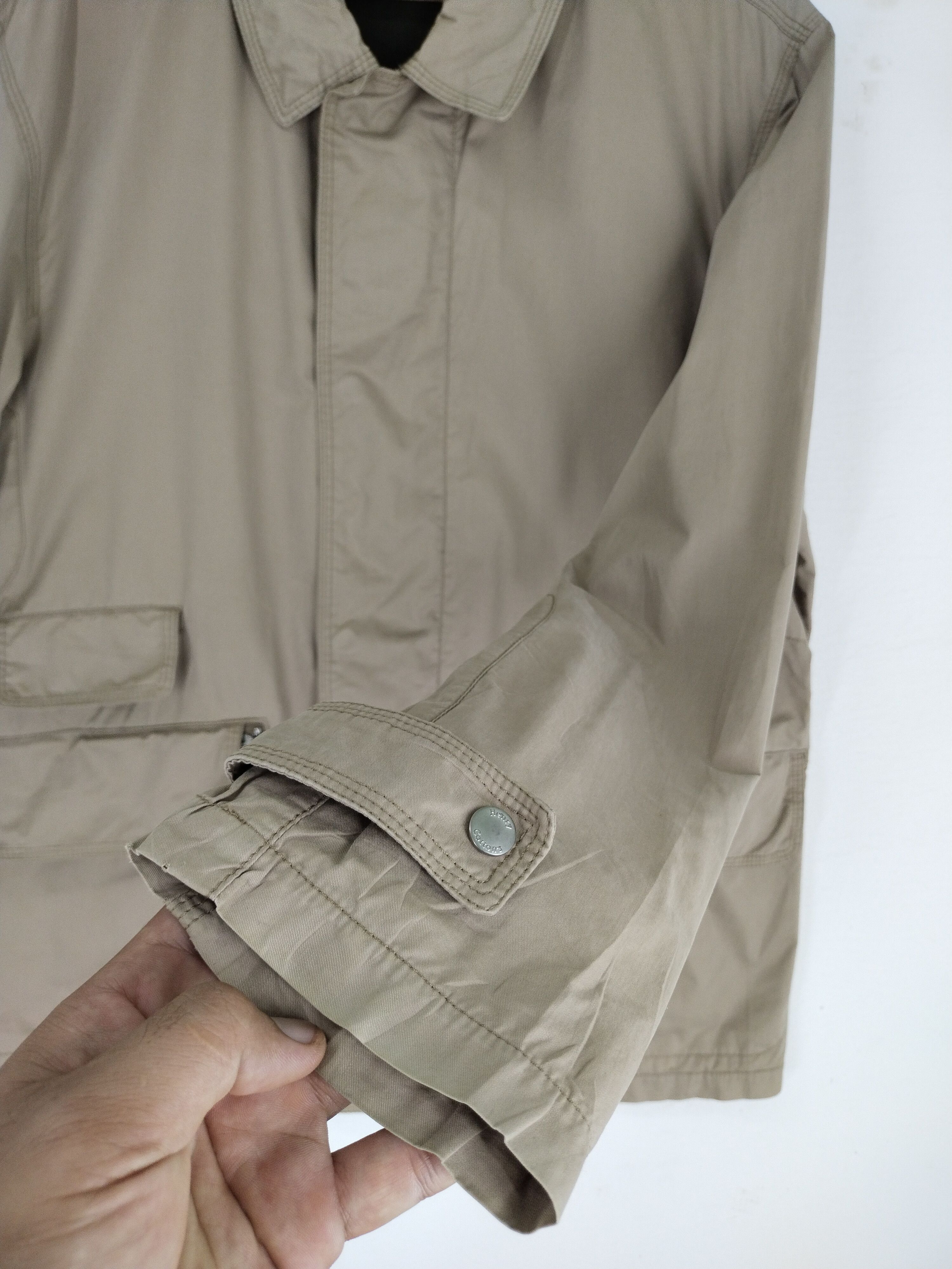 14th Addiction × Henry Cotton's Vintage 80s Henry Cottons Herringbone French Jacket Size US L / EU 52-54 / 3 - 8 Thumbnail